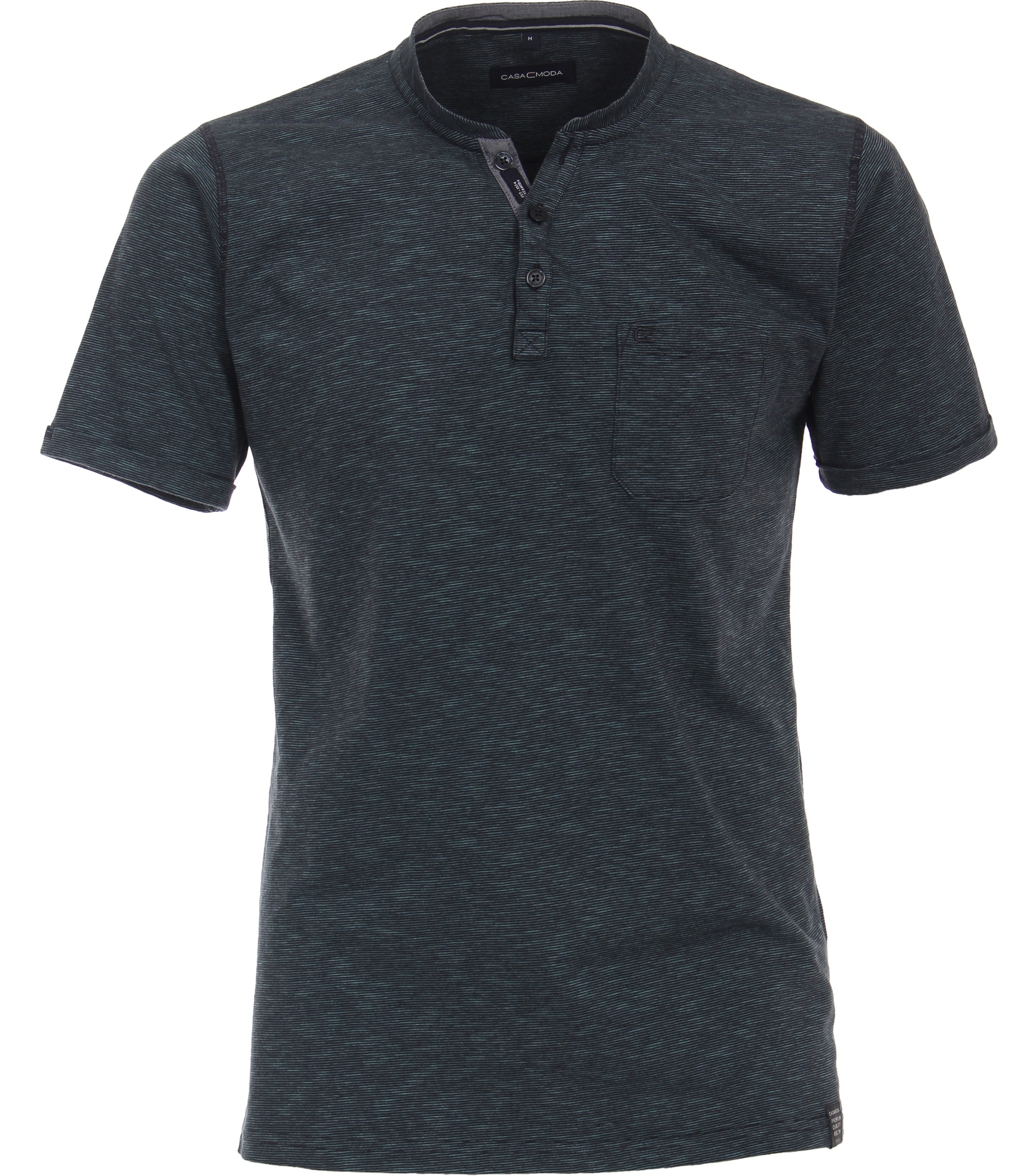 CASAMODA Henleyshirt "CASAMODA Henley gestreift" günstig online kaufen