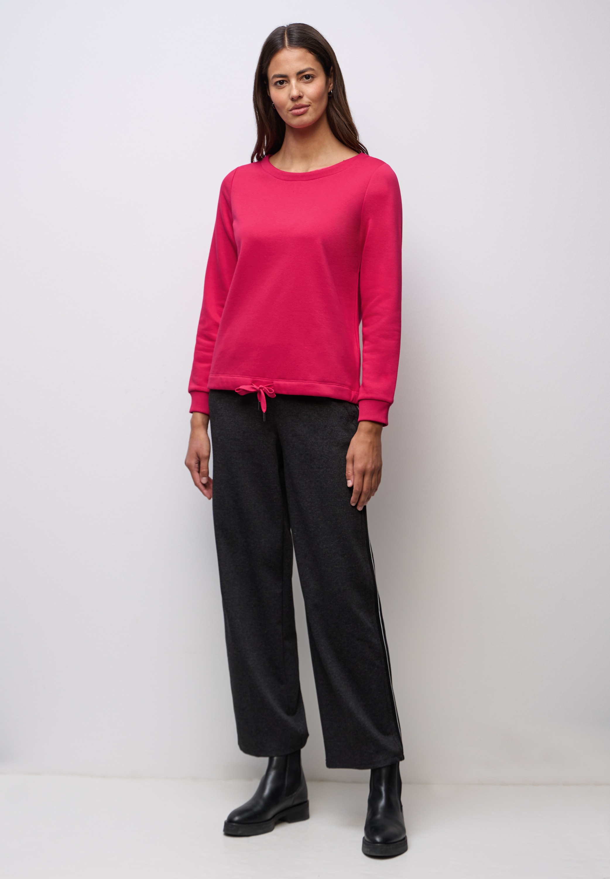 STREET ONE Sweatshirt im soften Baumwoll-Mix