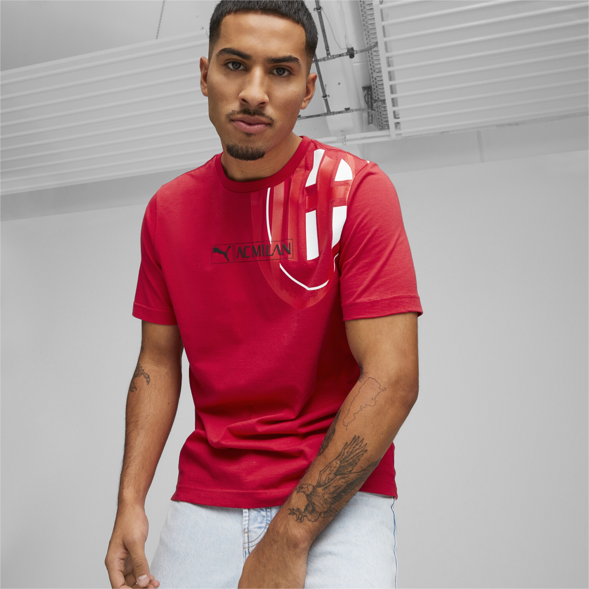 PUMA Trainingsshirt »A.C. Milan ftblLegacy T-Shirt Herren«