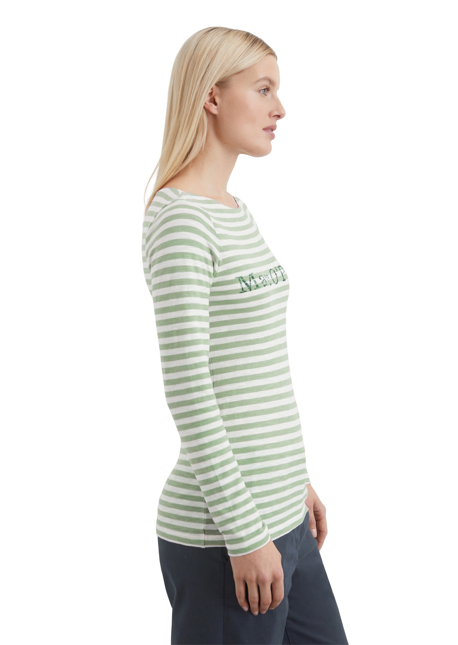 Marc O'Polo Langarmshirt »aus Organic Cotton«