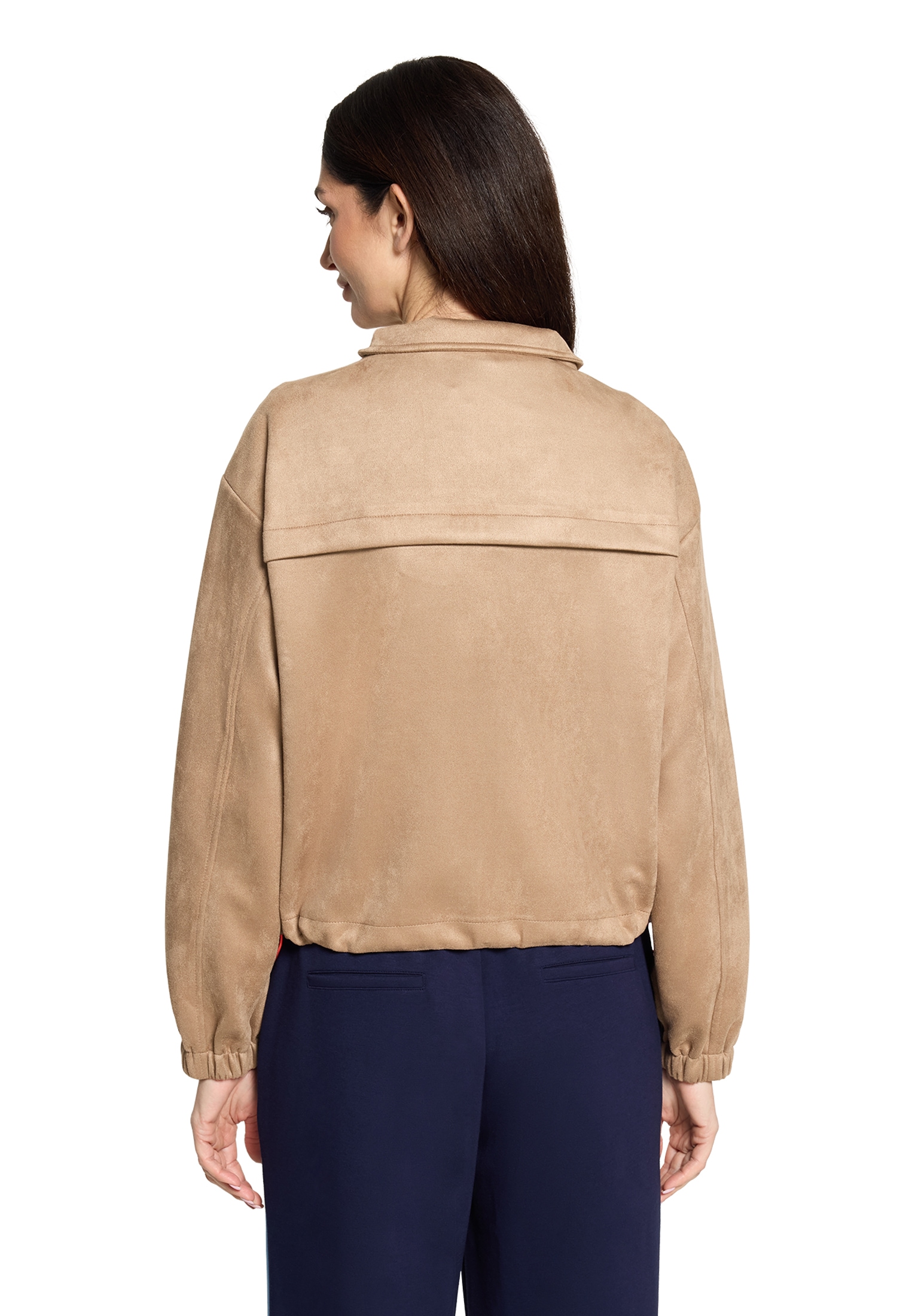 Cartoon Blouson »Damen mit Eingrifftaschen«