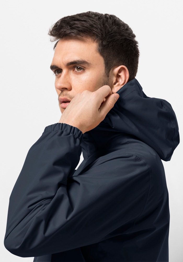 Thumbnail - Jack Wolfskin Softshelljacke "STORMY POINT 2L JKT M" mit Kapuze