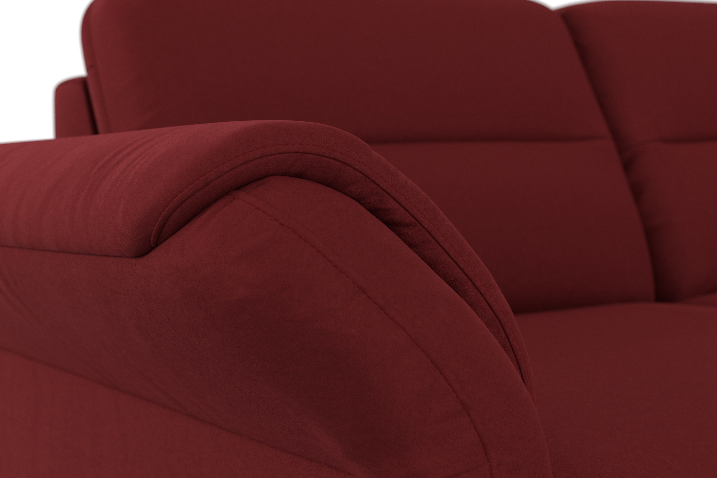 sit&more Ecksofa »Mellum L-Form«, Federkern, wahlweise mit Bettfunktion, Bettkasten und Armteilfunktion