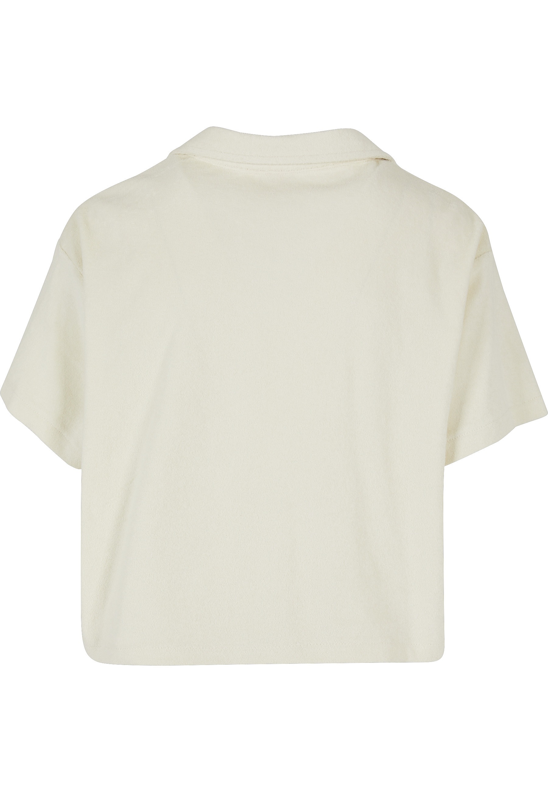 URBAN CLASSICS Kurzarmshirt "Urban Classics Damen Ladies Towel Resort Shirt günstig online kaufen