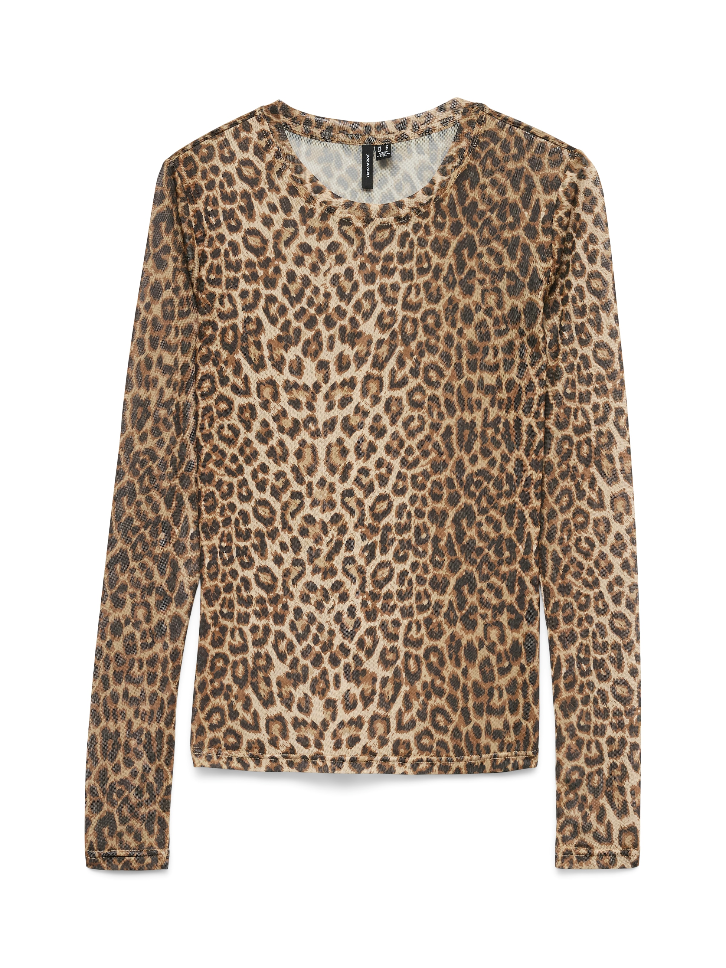 Vero Moda Langarmshirt "VMLOVA LS MESH TOP JRS NOOS" günstig online kaufen