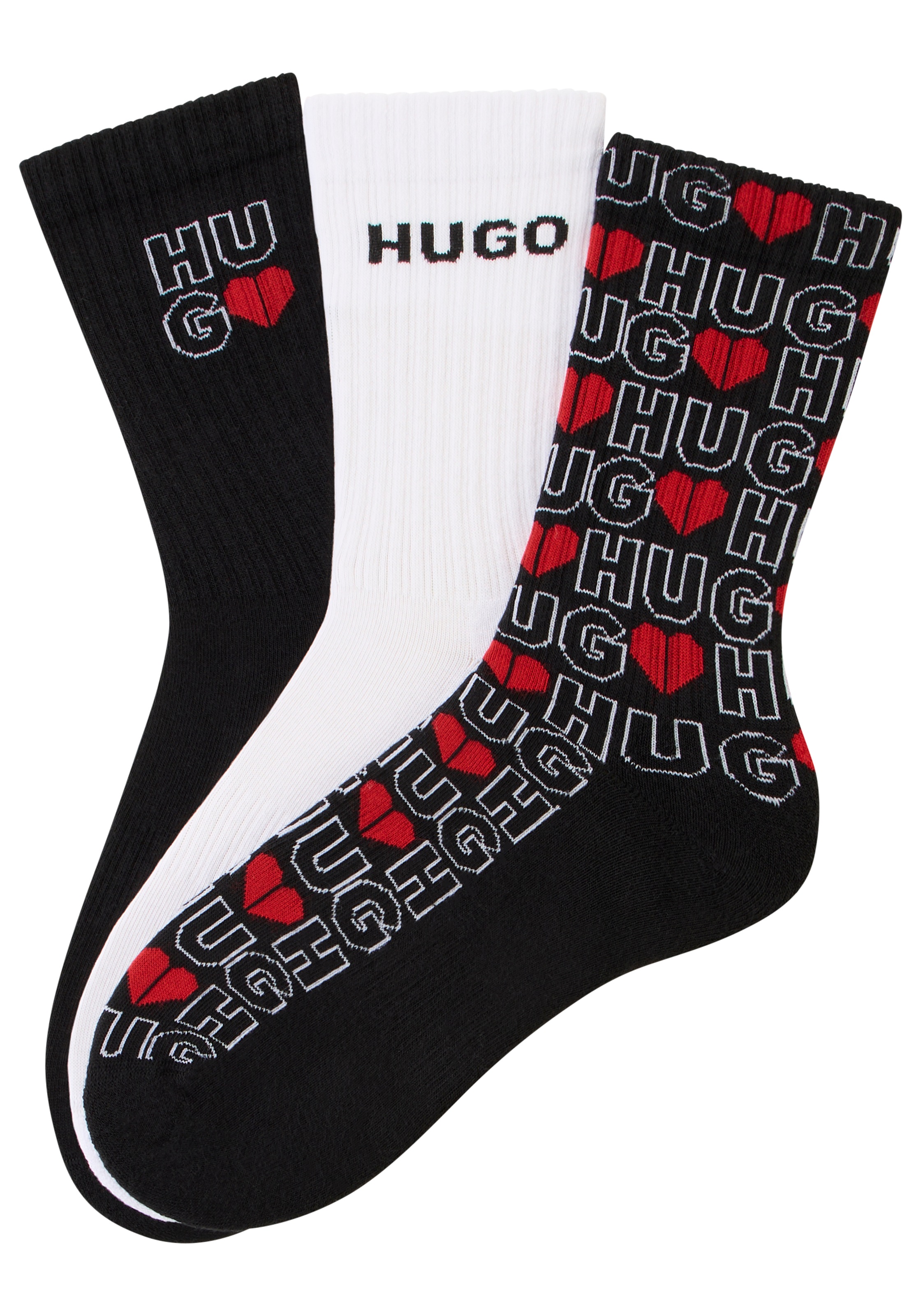 HUGO Underwear Socken "VALENTINE" 3 Paar tlg. günstig online kaufen