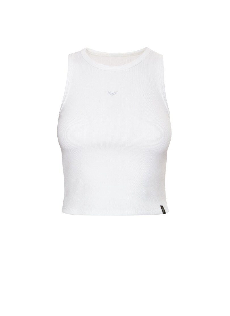 Trigema Crop-Top "TRIGEMA Cropped Top aus elastischem Doppelripp", 1 Stk. günstig online kaufen