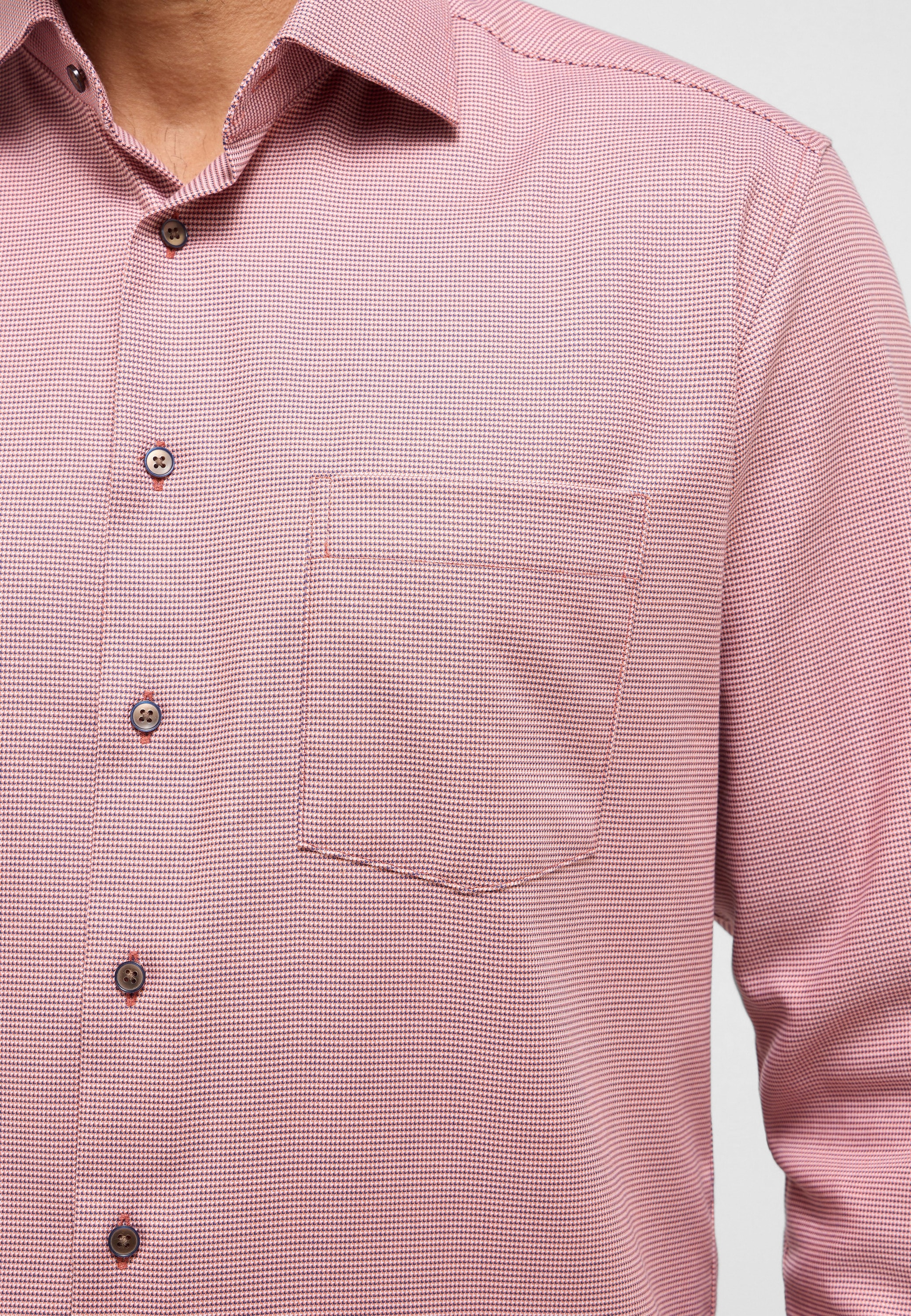 Eterna Langarmhemd »MODERN FIT«, NON IRON (bügelfrei)