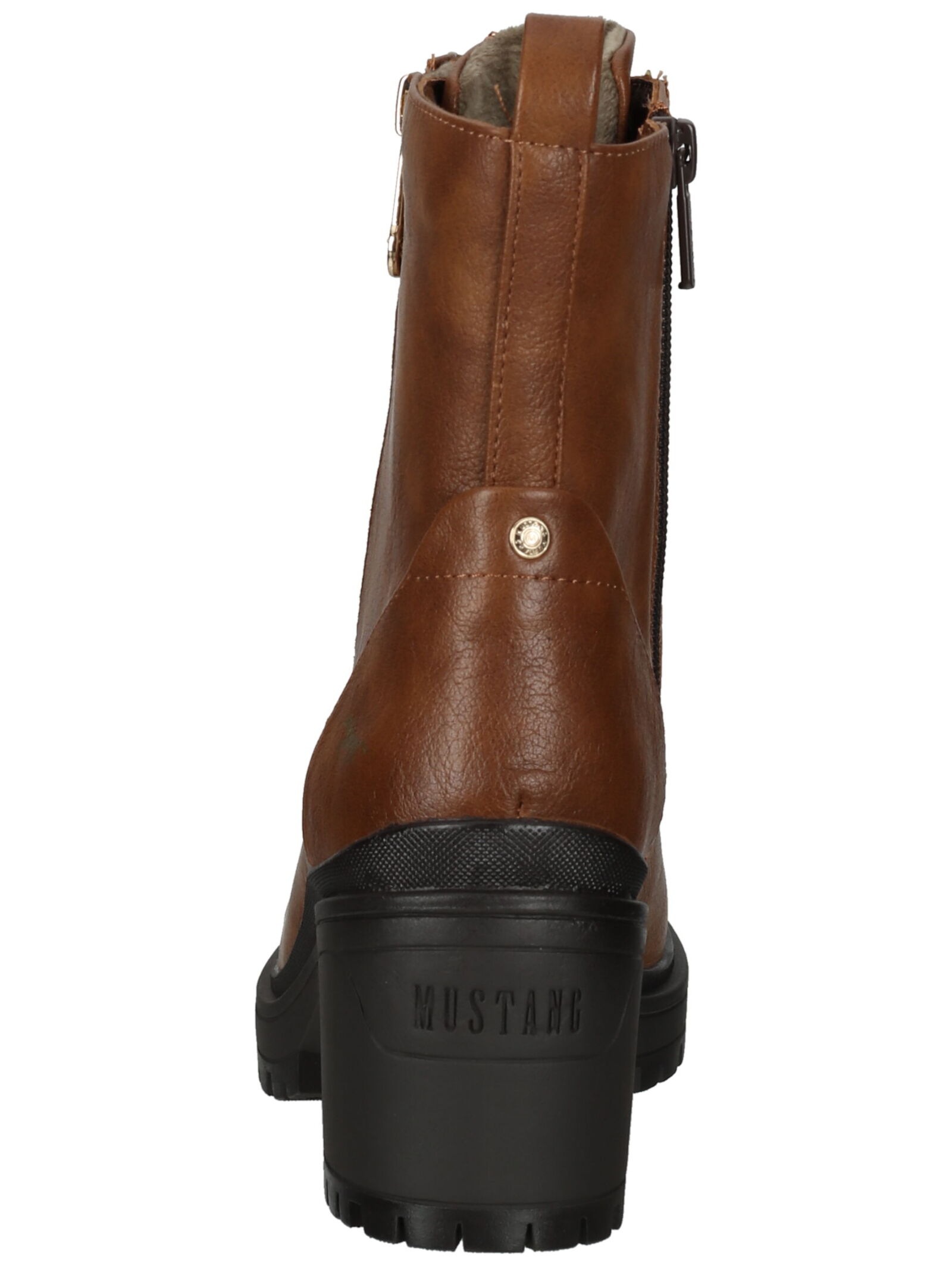 Mustang Shoes Schnürstiefelette »Mustang Shoes Stiefelette Lederimitat/Textil«