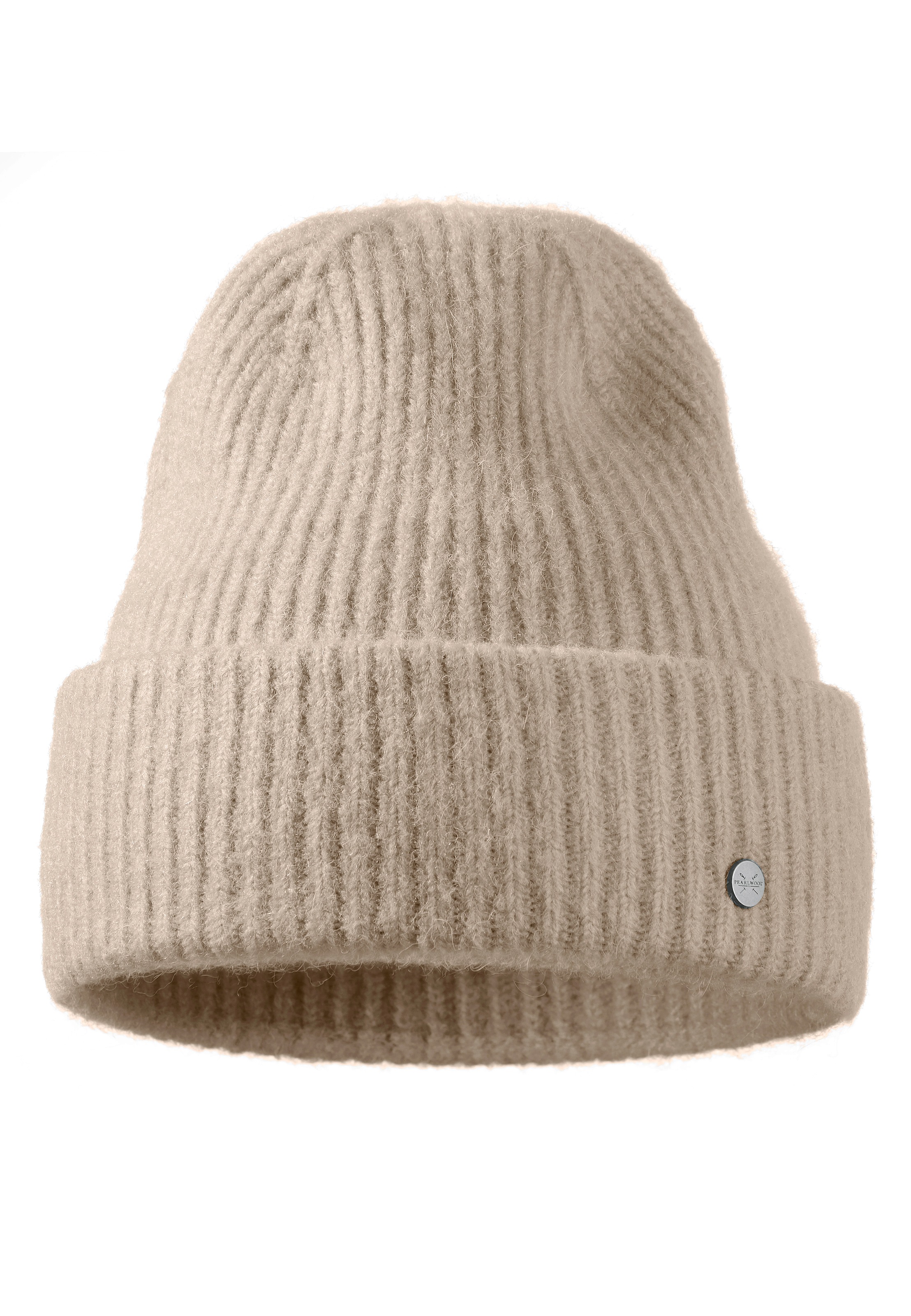 PEARLWOOD Strickmütze "ZOE", Feinripp, wärmend, breiter Umschlag günstig online kaufen
