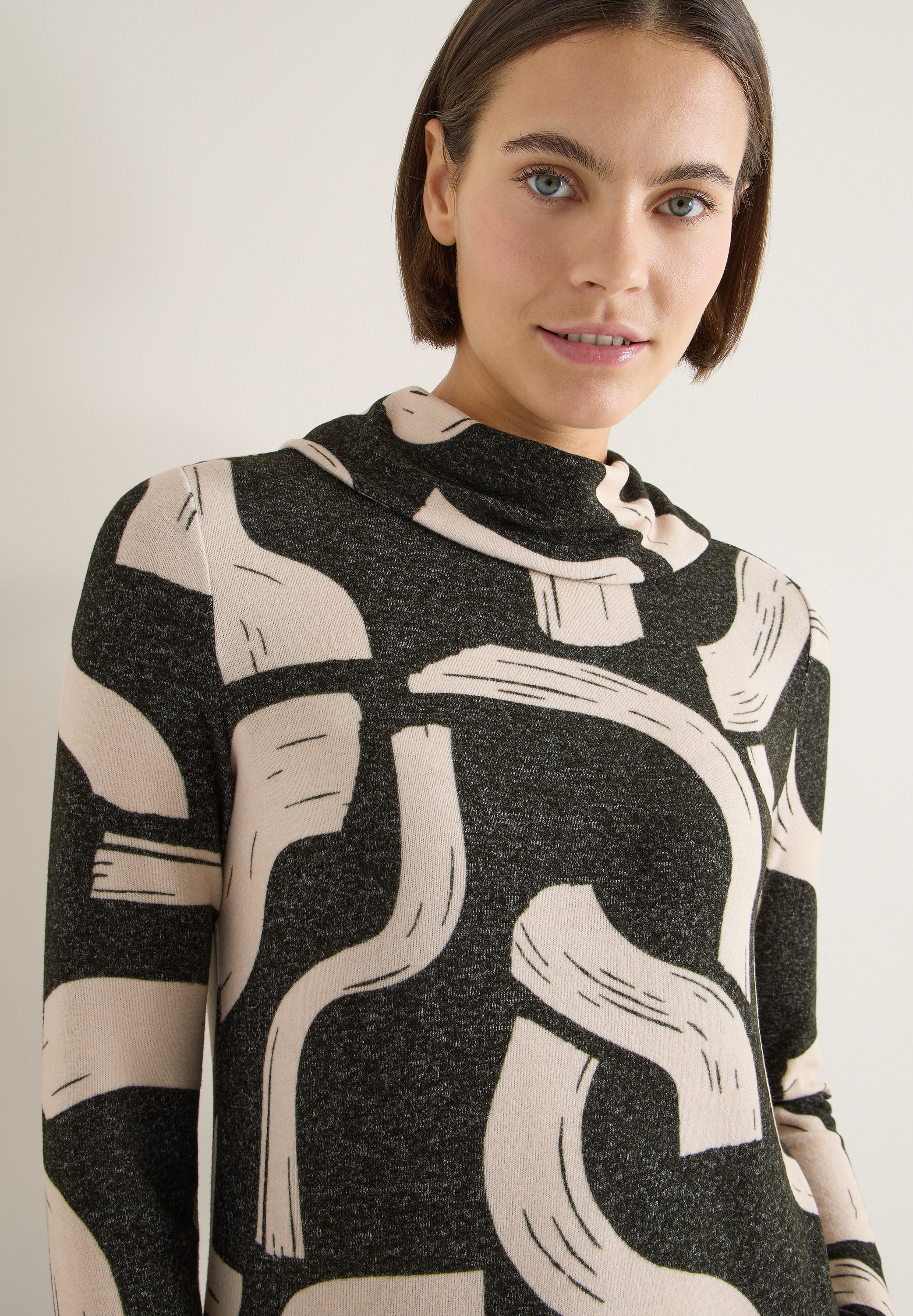 Cecil Sweater , mit grafischem Muster
