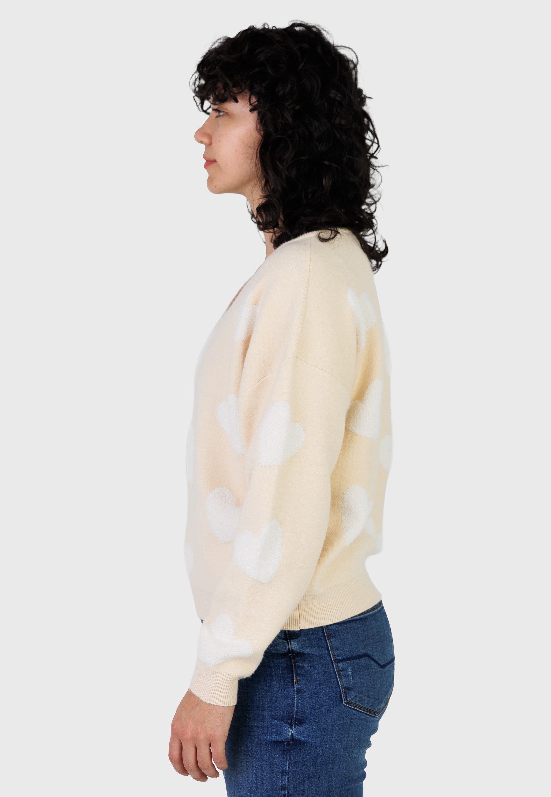 Kleinigkeit V-Ausschnitt-Pullover »Kleinigkeit Lovely Wollma« 1
