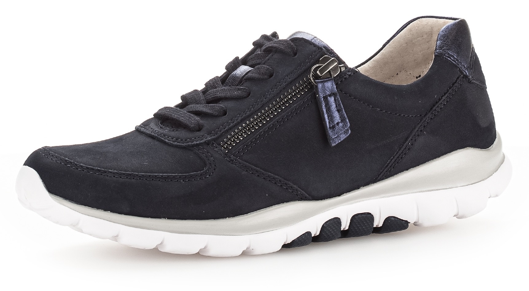 Gabor Rollingsoft Keilsneaker, Freizeitschuh, Halbschuh, Schnürschuh mit Lo günstig online kaufen