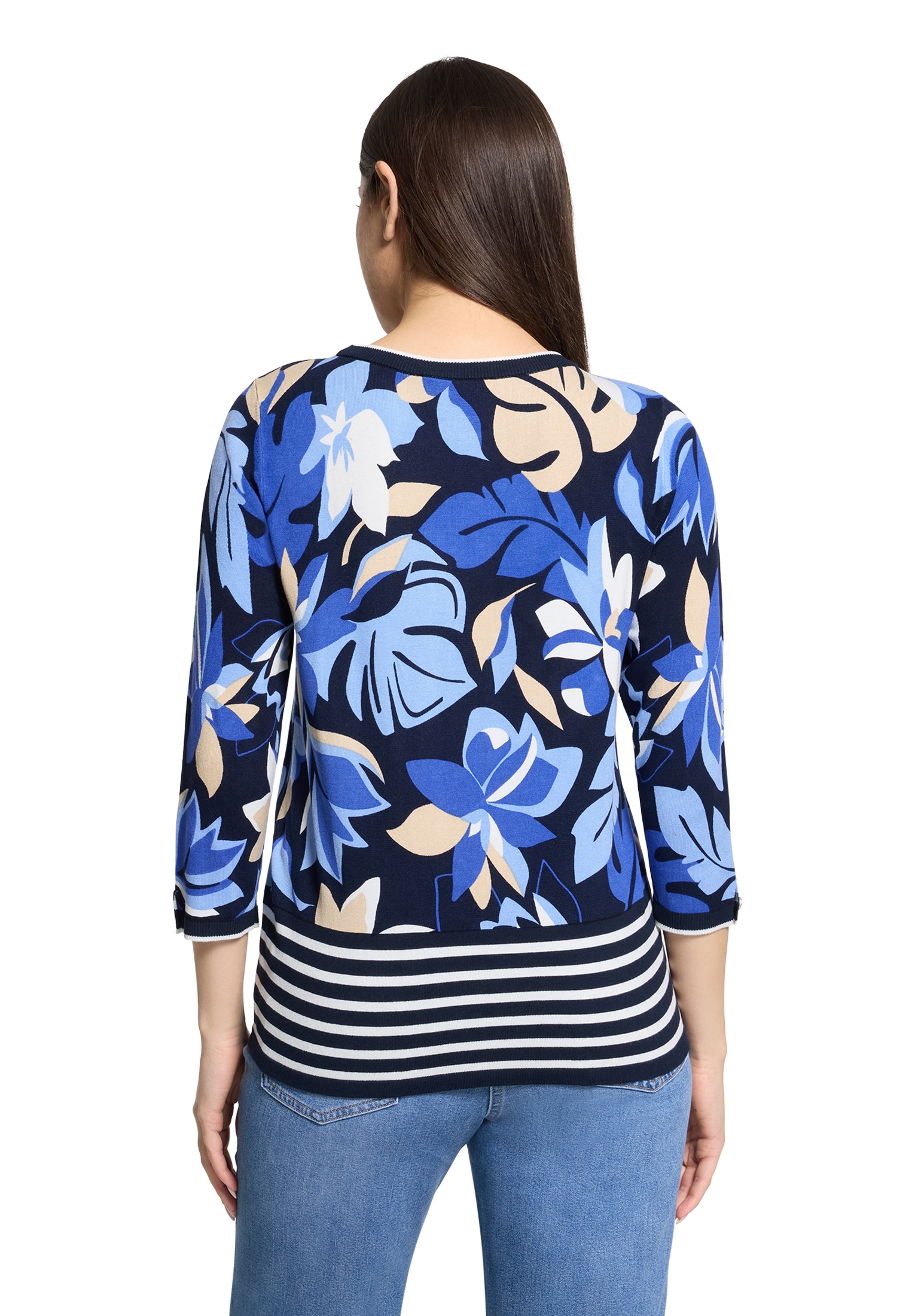 Betty Barclay Strickpullover »Damen mit Blumenprint« 1 Stk.