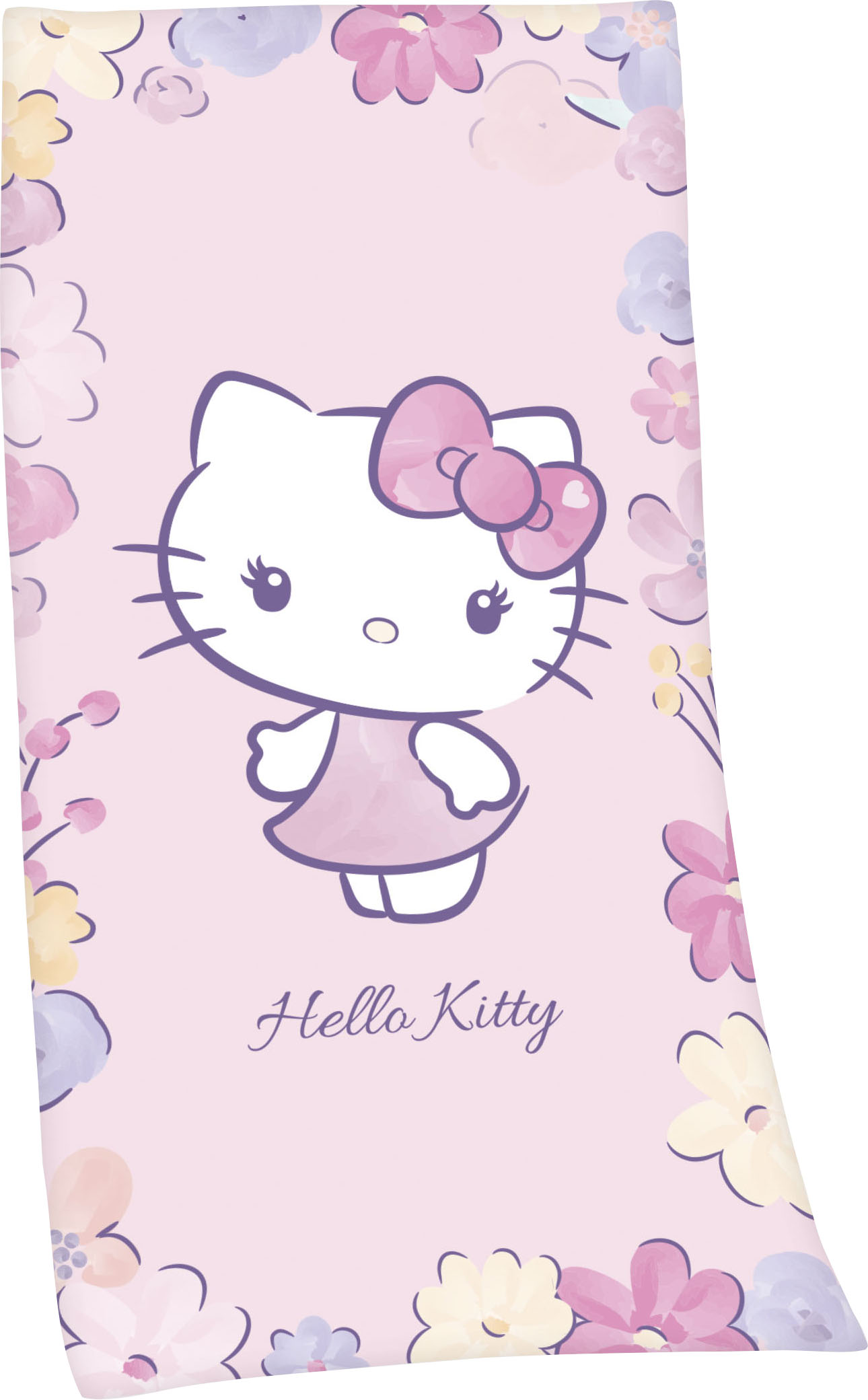 Badetuch »Hello Kitty«, (1 St.), hochfarbig bedruckt