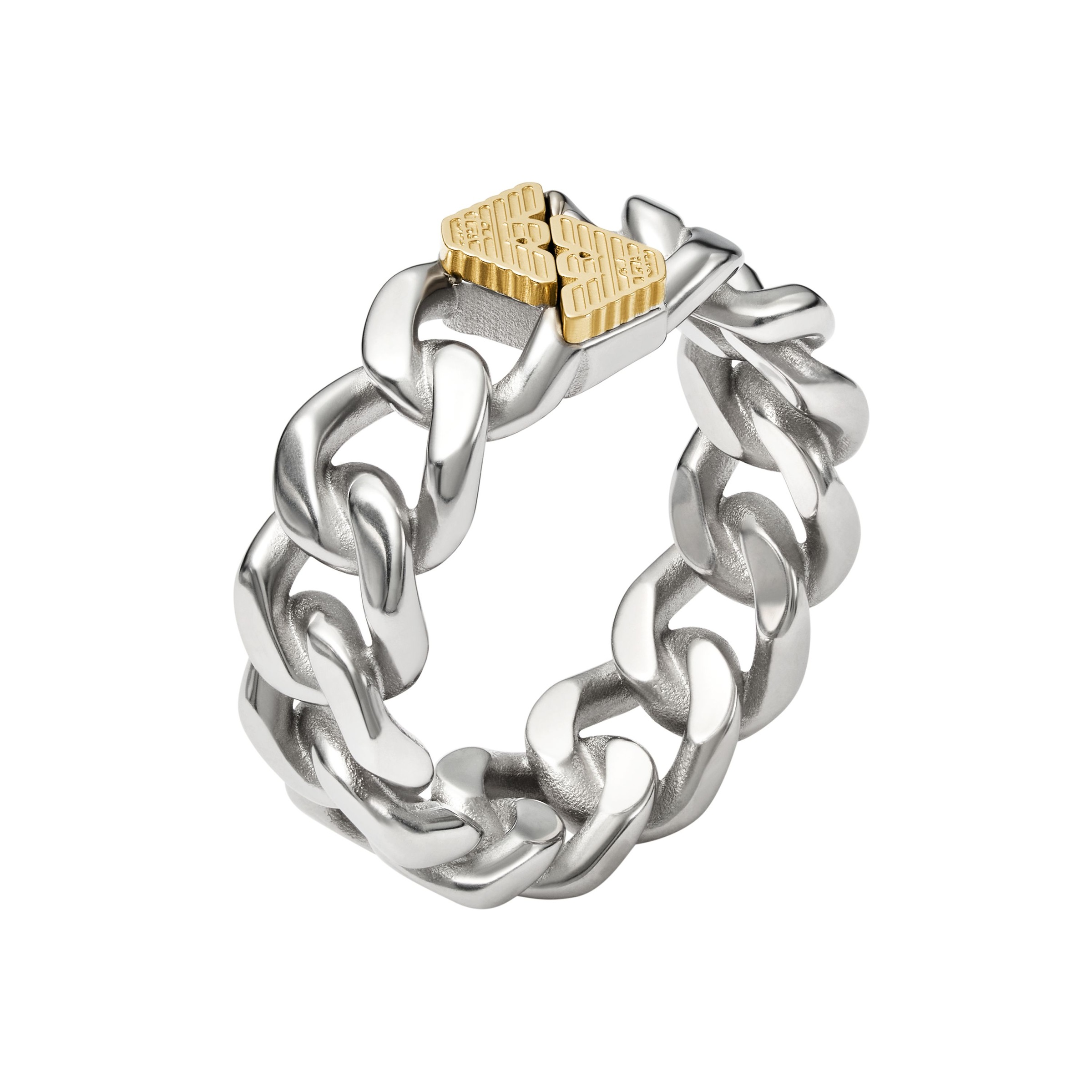 Emporio Armani Fingerring »Schmuck Geschenk Edelstahl Ring, EGS3185040«