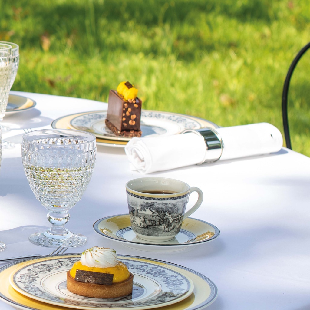 Villeroy & Boch Untertasse »Frühstücksuntertasse Audun Ferme ø 18 cm bunt«