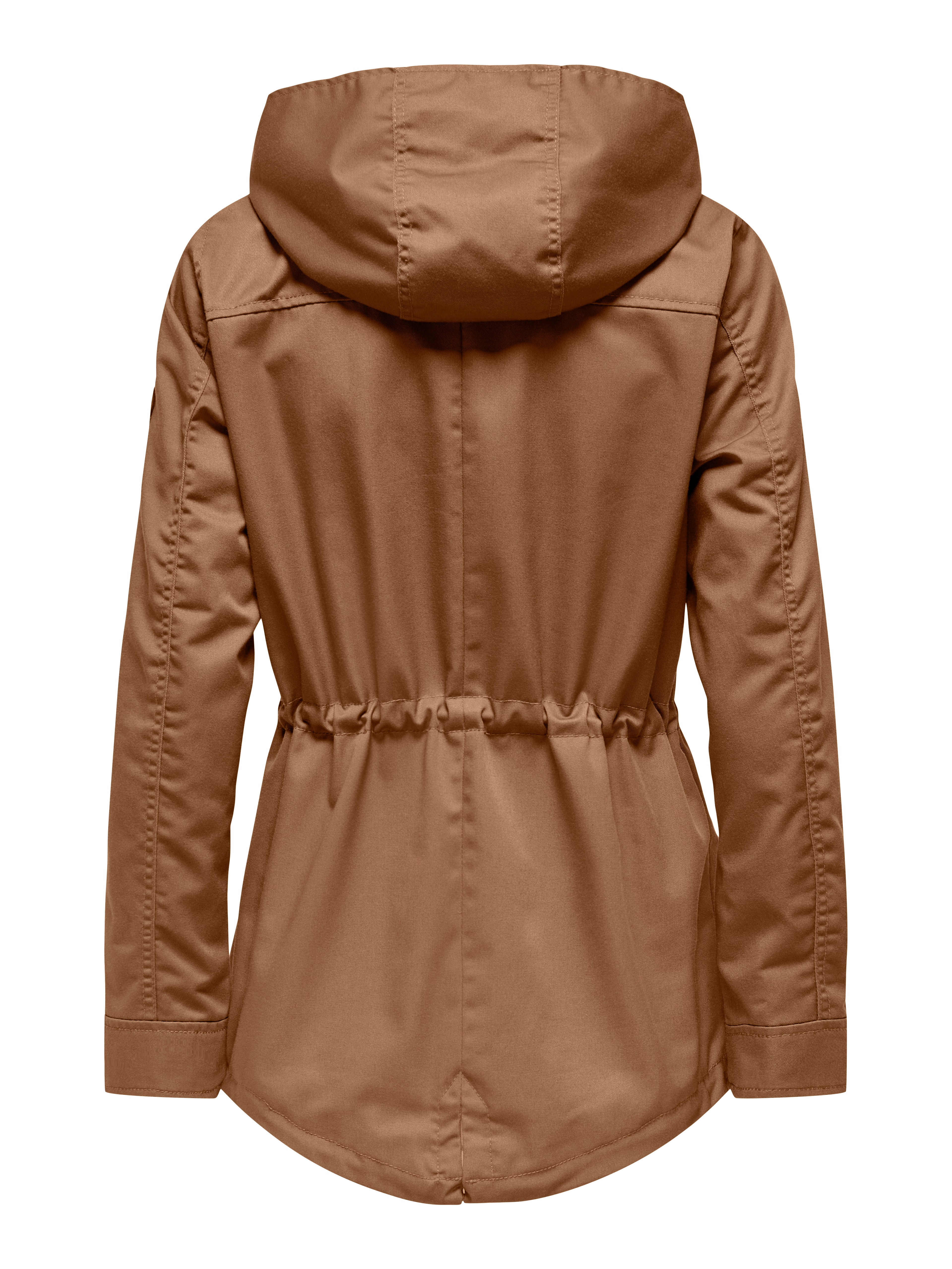 Thumbnail - ONLY Parka "ONLLORCA LIFE CANVAS PARKA CC OTW" mit Kapuze mit Kordelzug in der Taille