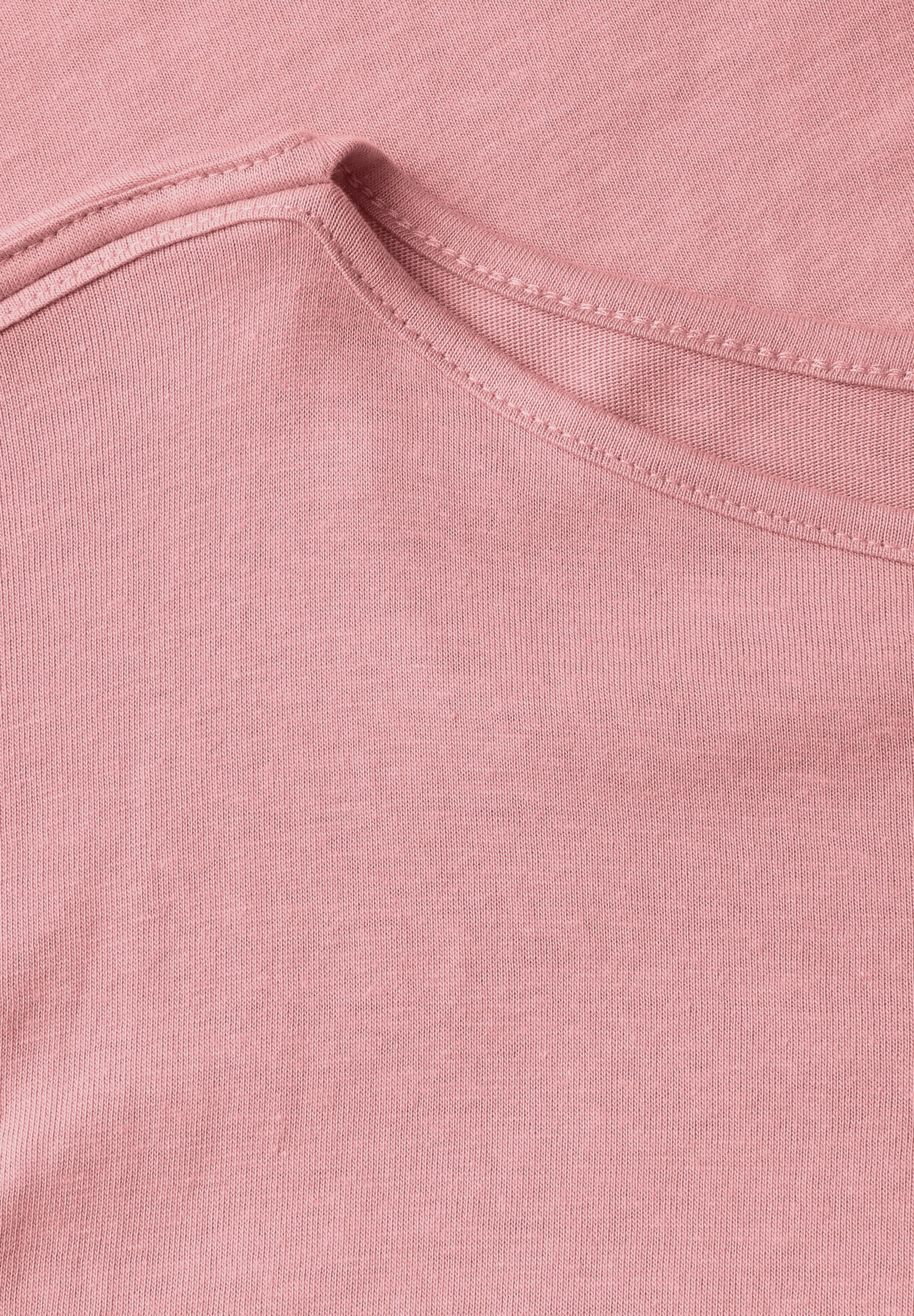 STREET ONE T-Shirt, mit U-Boot-Ausschnitt
