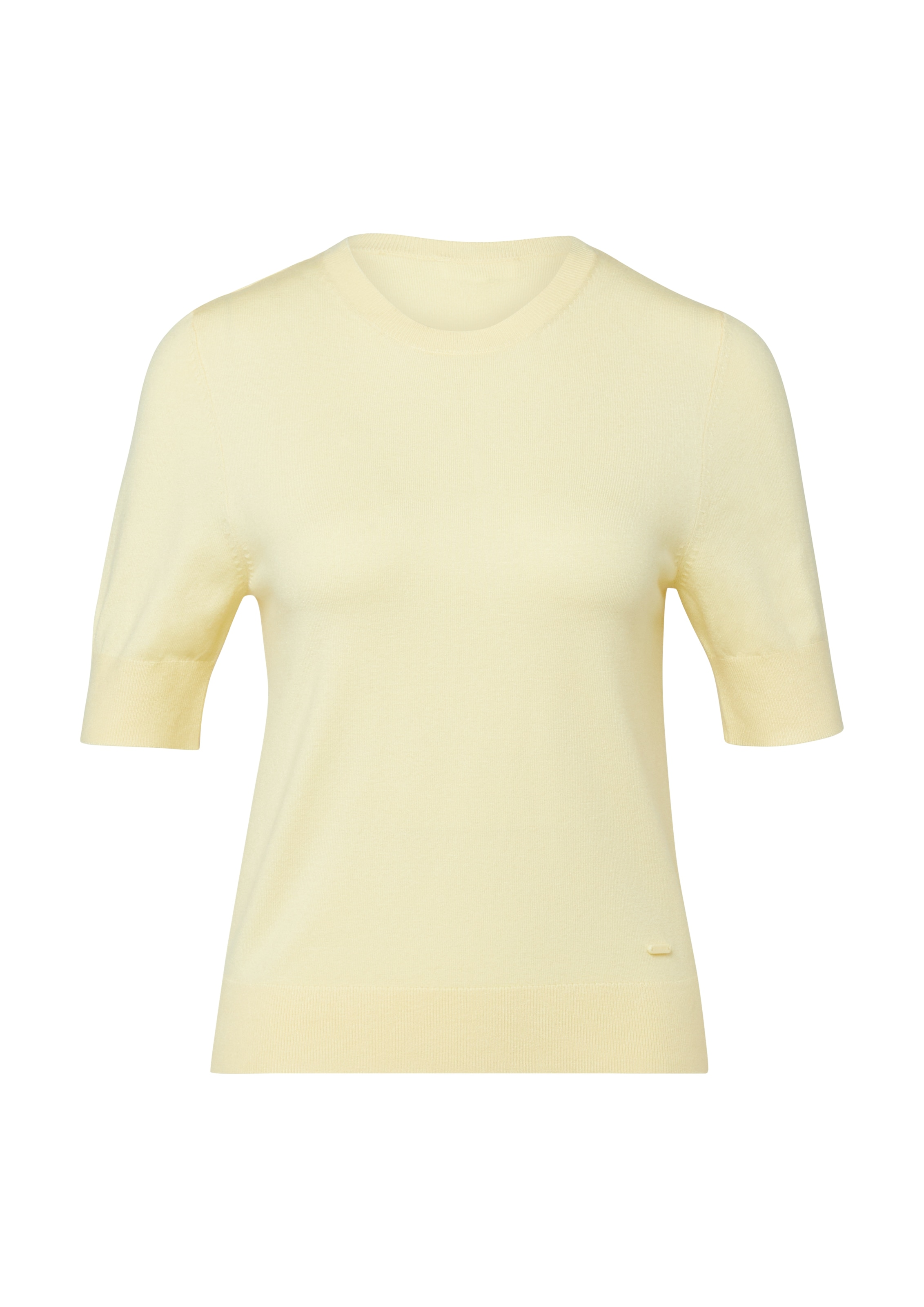 s.Oliver Strickpullover Halbarm-Strick mit Viskose günstig online kaufen