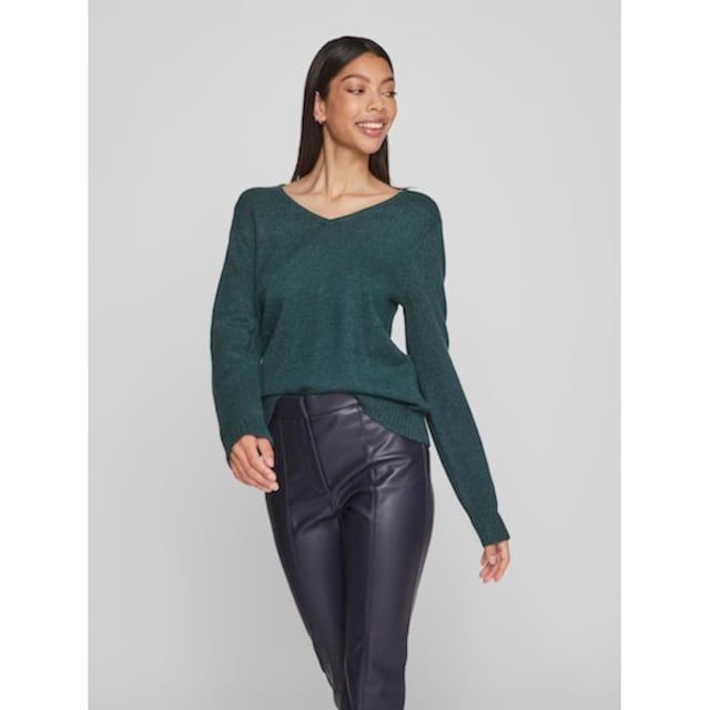 V-Ausschnitt-Pullover kaufen | - Vila online NOOS« »VIRIL TOP KNIT L/S V-NECK BAUR