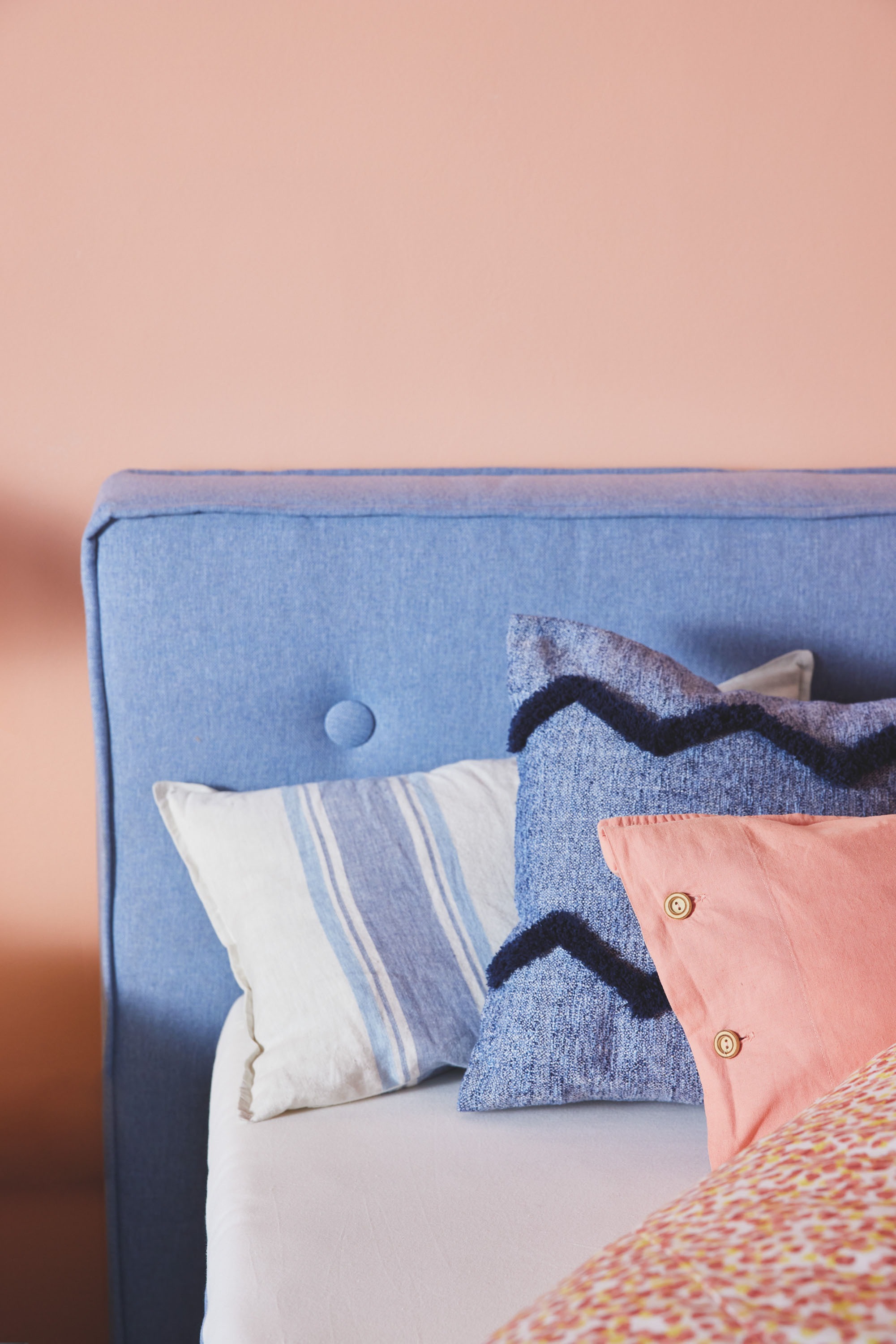 Kissenhülle "Structured Zag" mit Fransenapplikation günstig online kaufen