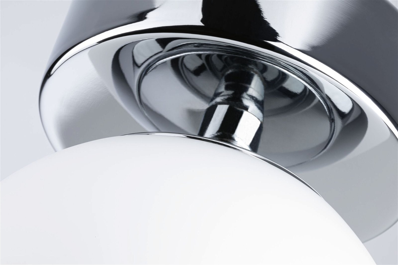Paulmann LED Deckenleuchte »Selection Bathroom Gove IP44 9W 3000K Satin/ Chrom Glas/Metall«, 1 flammig-flammig | BAUR
