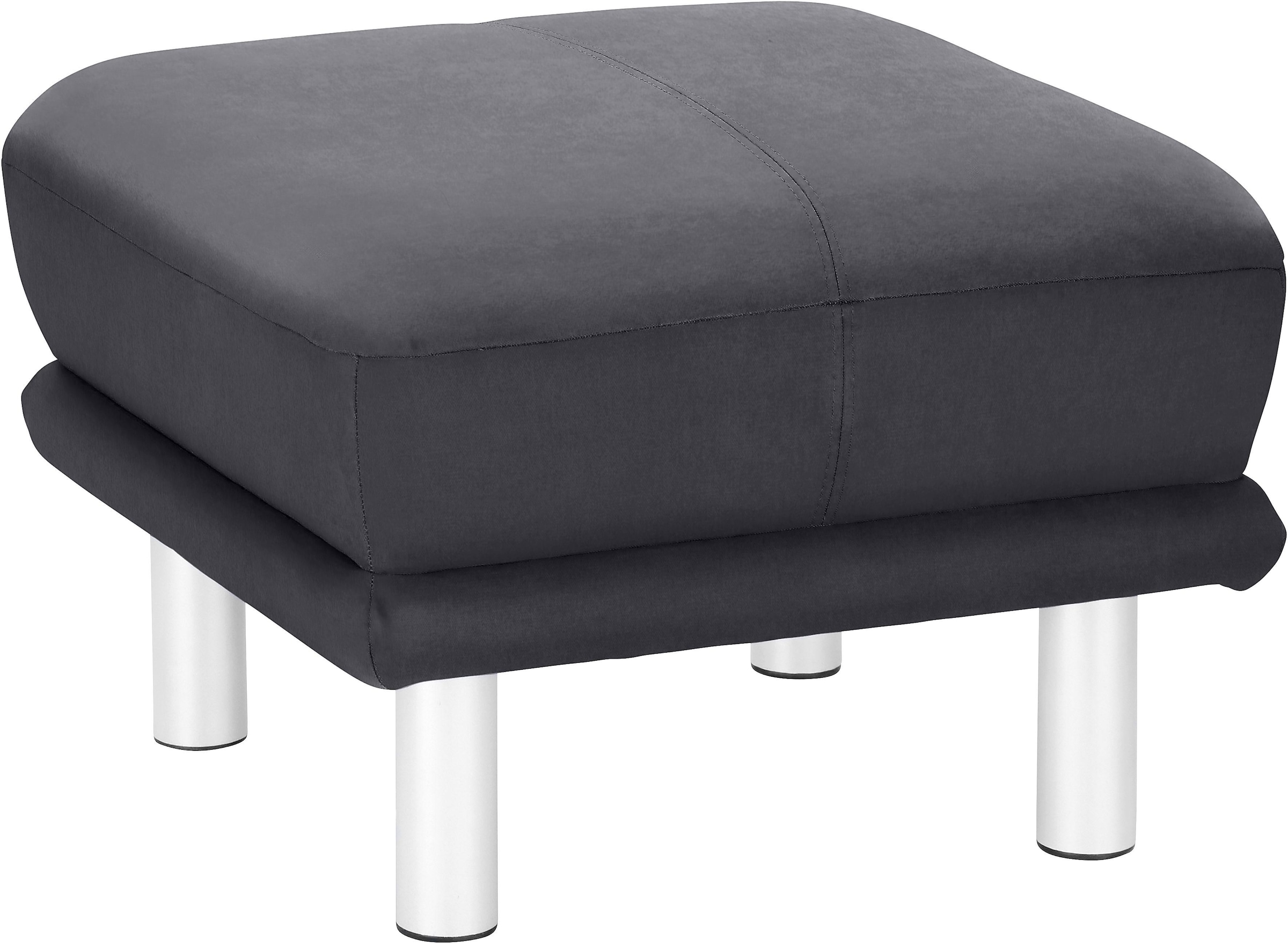 TRENDMANUFAKTUR Hocker "Cecilia II, modern und elegant, B/T 66/66cm" günstig online kaufen
