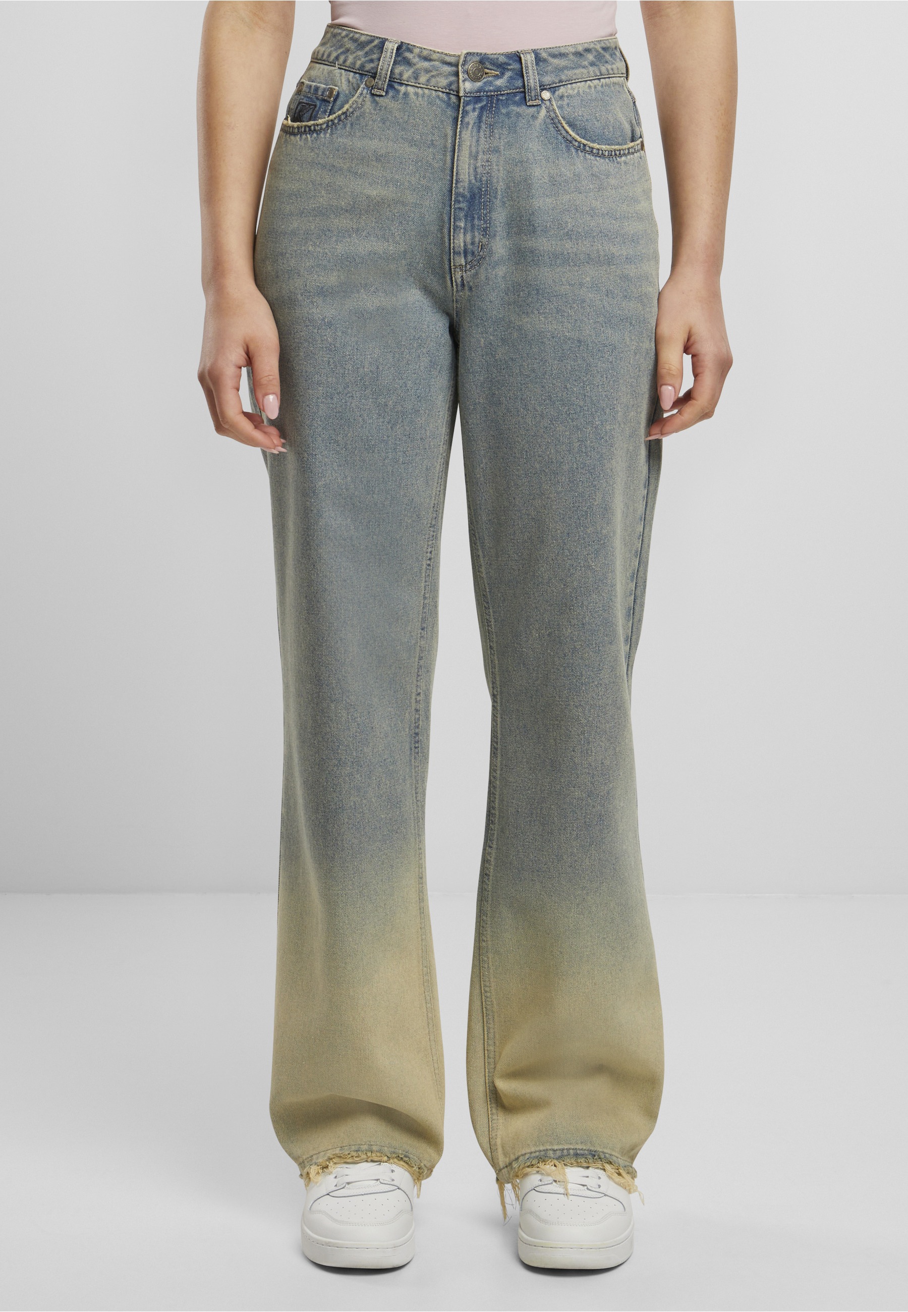 Karl Kani Bequeme Jeans »Karl Kani Karl Kani Og Five Pocket Straight Leg Gradient Denim«