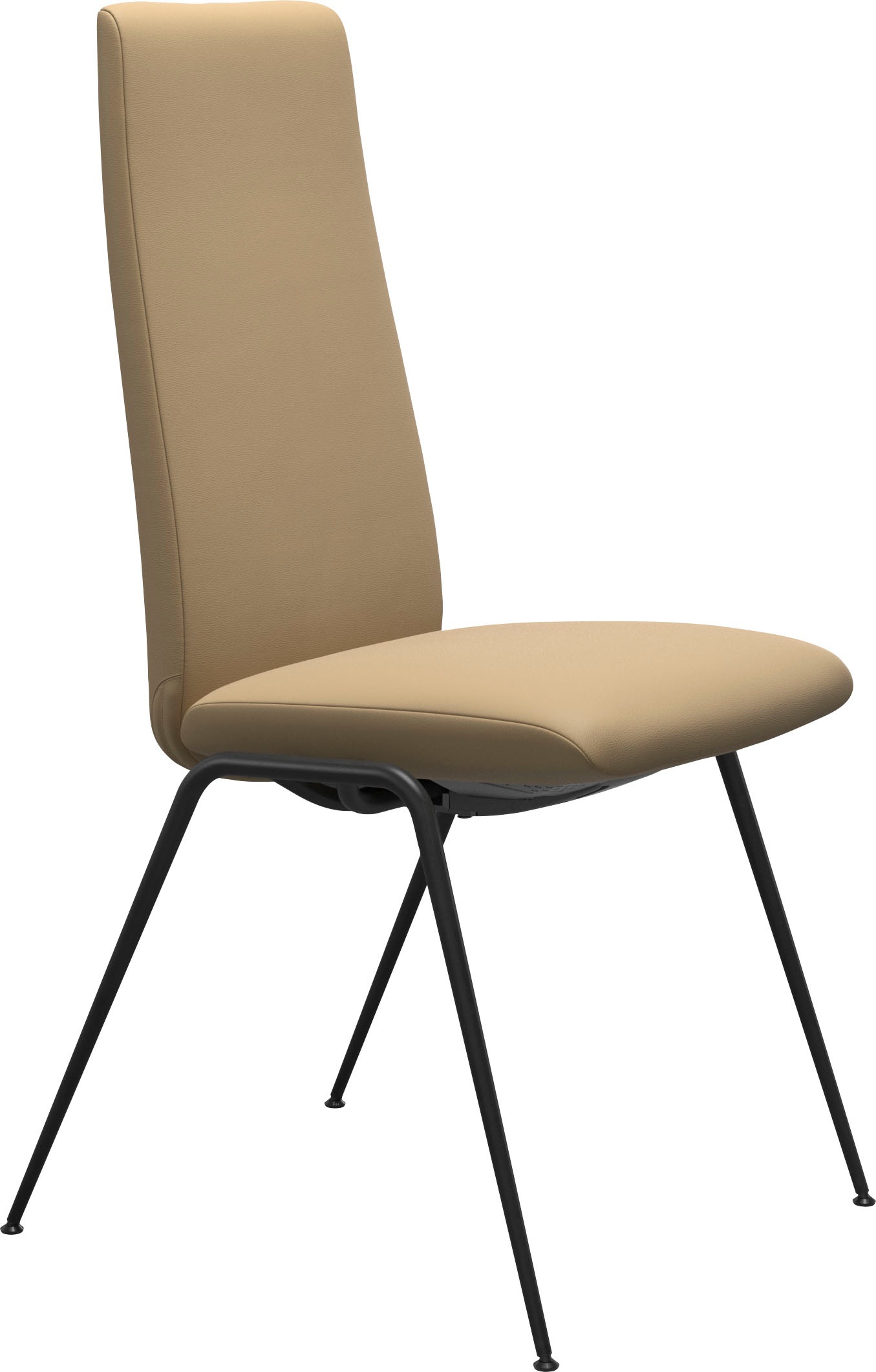 Stressless® Polsterstuhl »Laurel«, Leder PALOMA, High Back, Größe M, mit Beinen aus Stahl in Schwarz matt