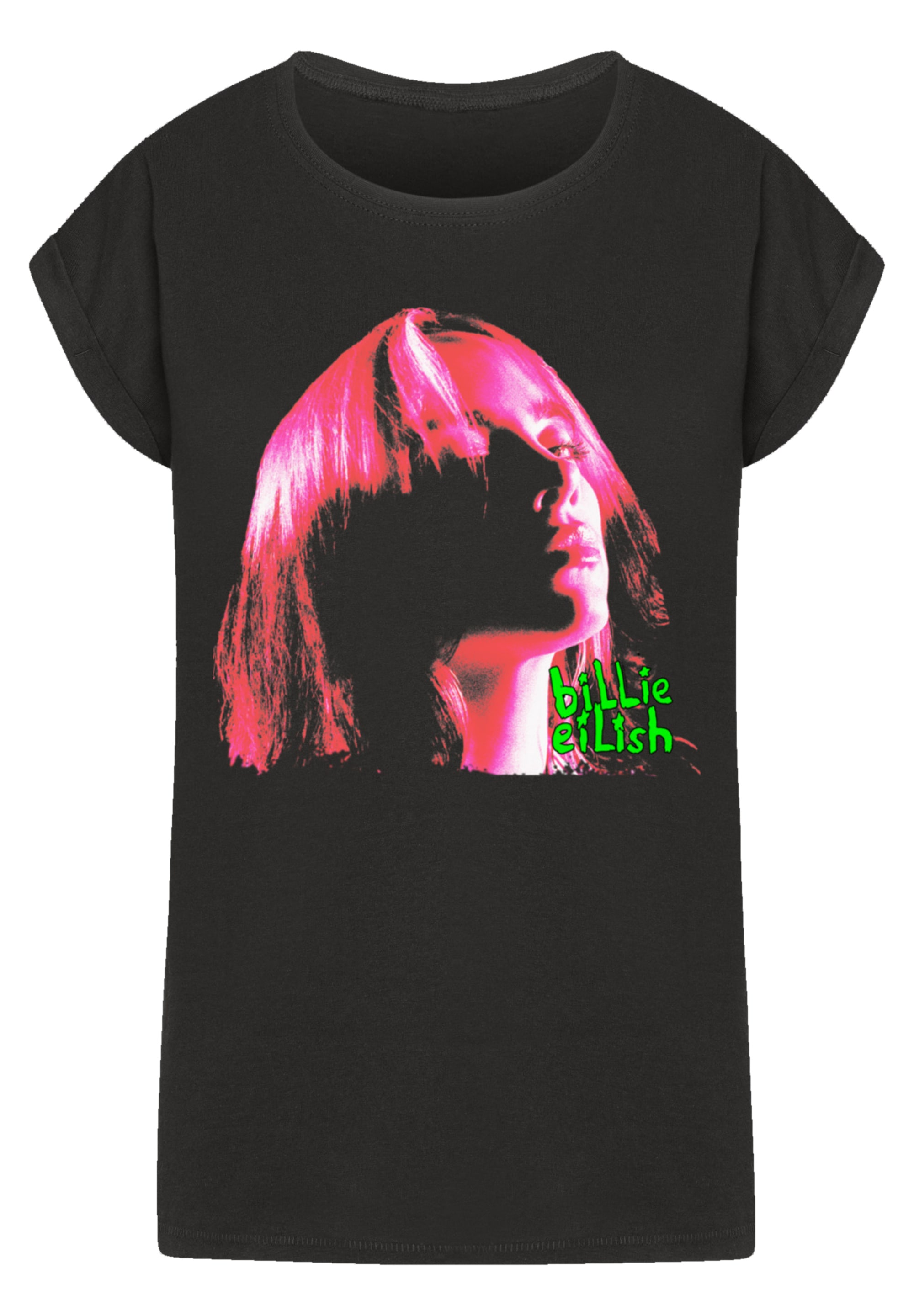 F4NT4STIC T-Shirt »Billie Eilish Pink Face«, Premium Qualität