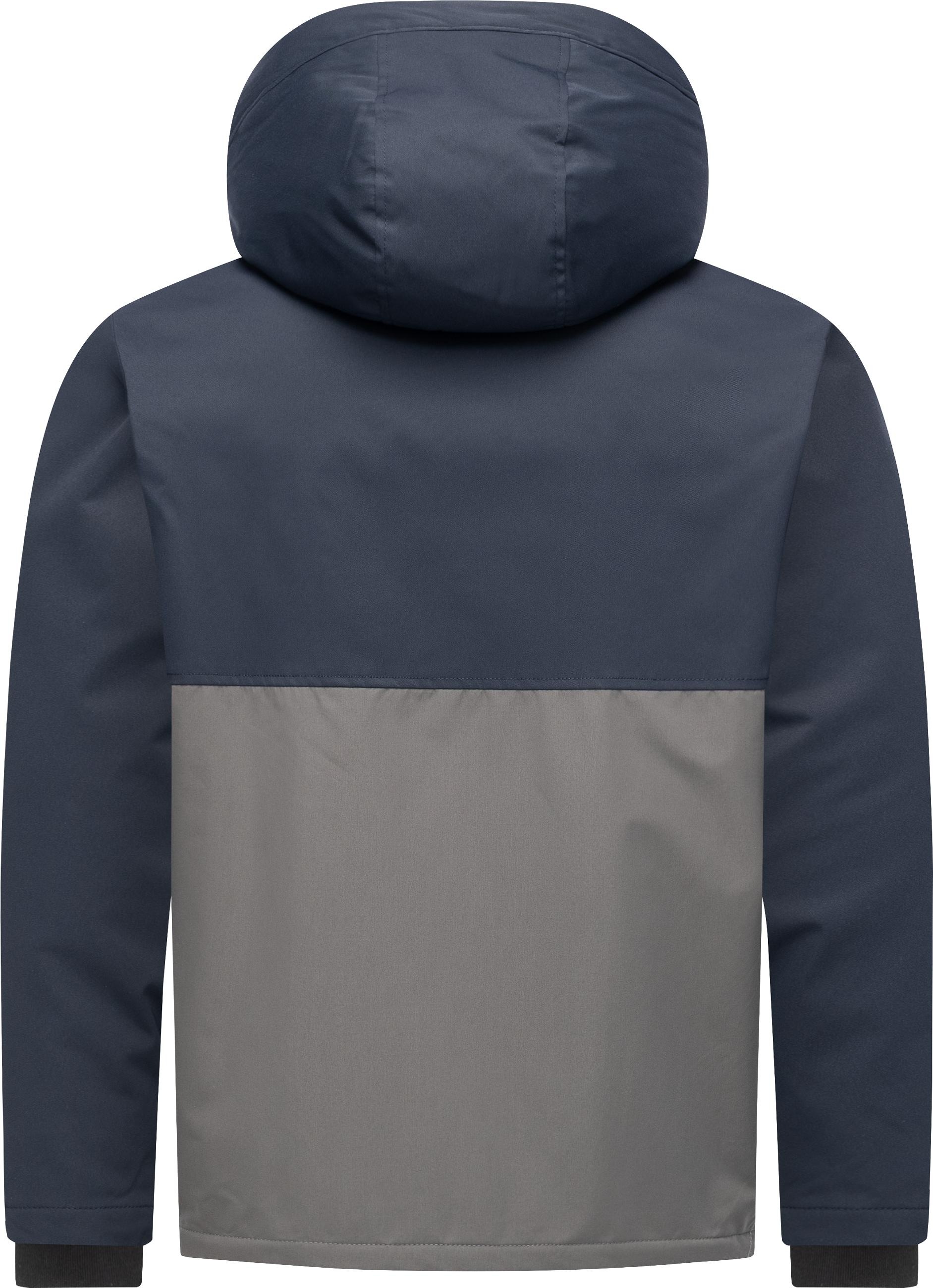 Funktionsjacke RAGWEAR "Roaan", Herren, Gr. L (52), navy, Obermaterial: 100% Polyester; Innenfutter: 100% Polyester; Wattierung: 100% Polyester, gerade hüftbedeckend, hoch geschlossener Ausschnitt, Ärmel ohne Ärmelschlitz Rippbündchen, Jacken Funktionsjac 2