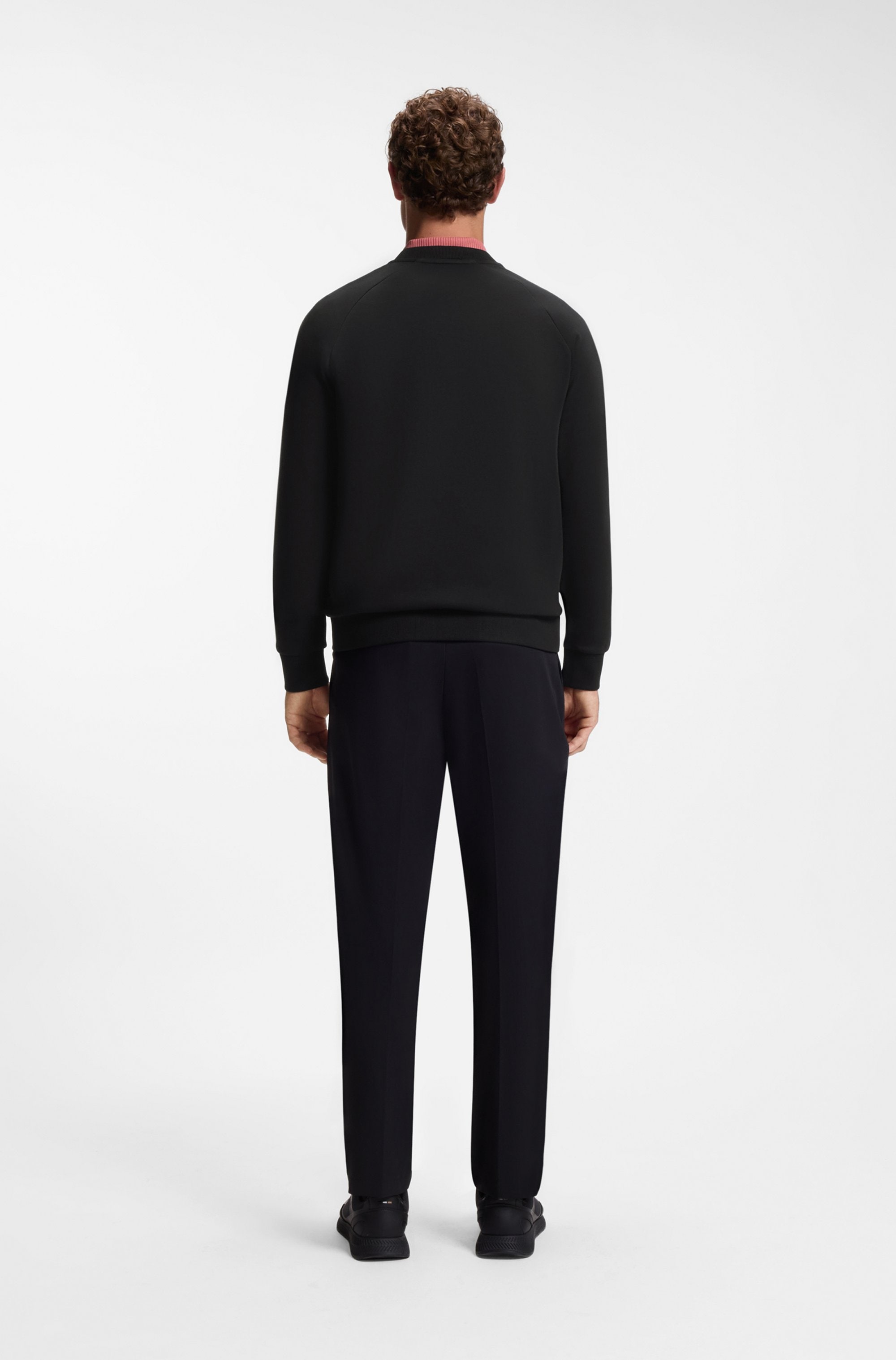 BOSS GREEN Sweatshirt »Salbo«, Rundhalsausschnitt, Regular Fit, tonaler Druck
