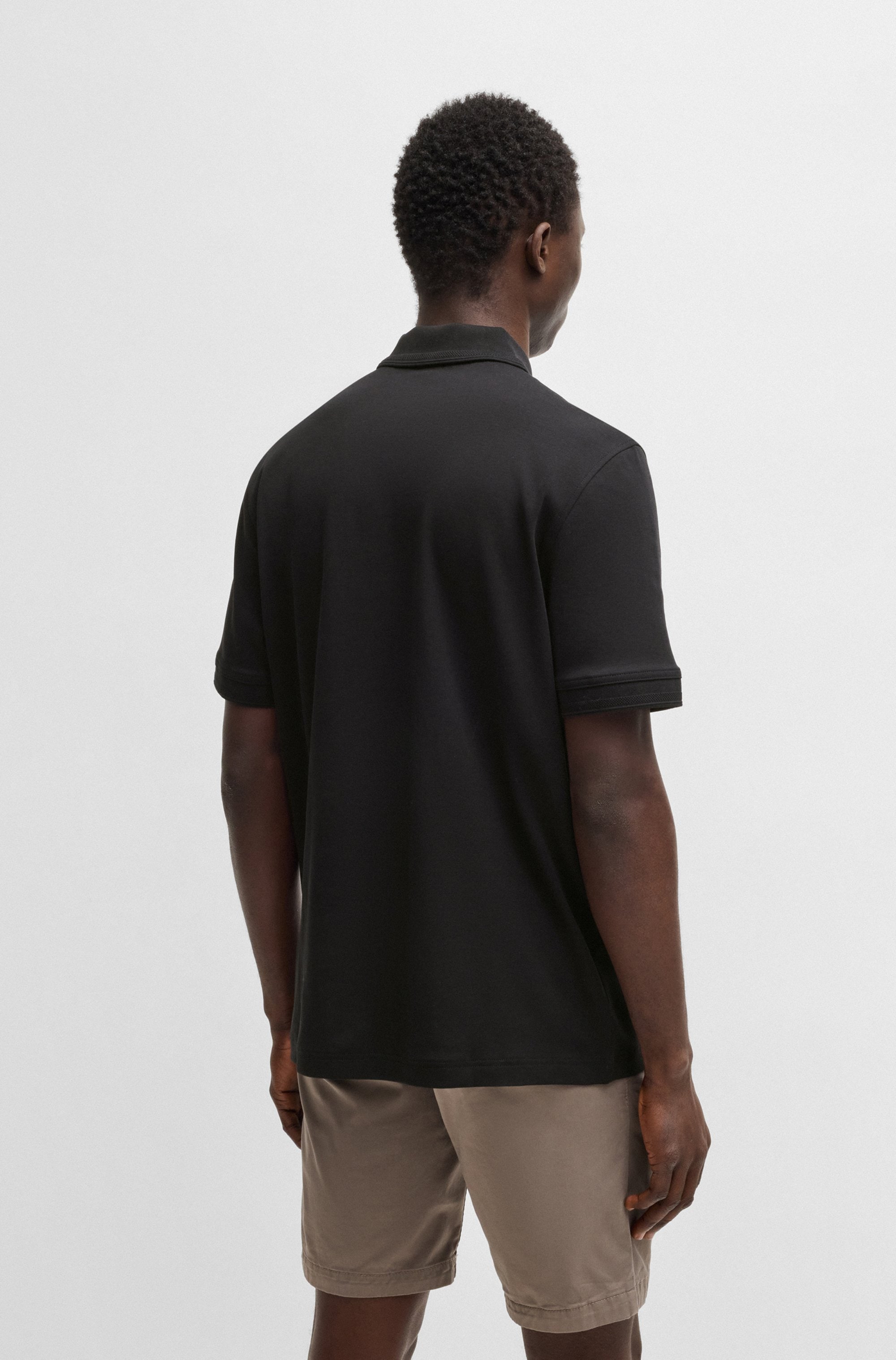 BOSS ORANGE Poloshirt »Pe_Interlock«, mit Polokragen