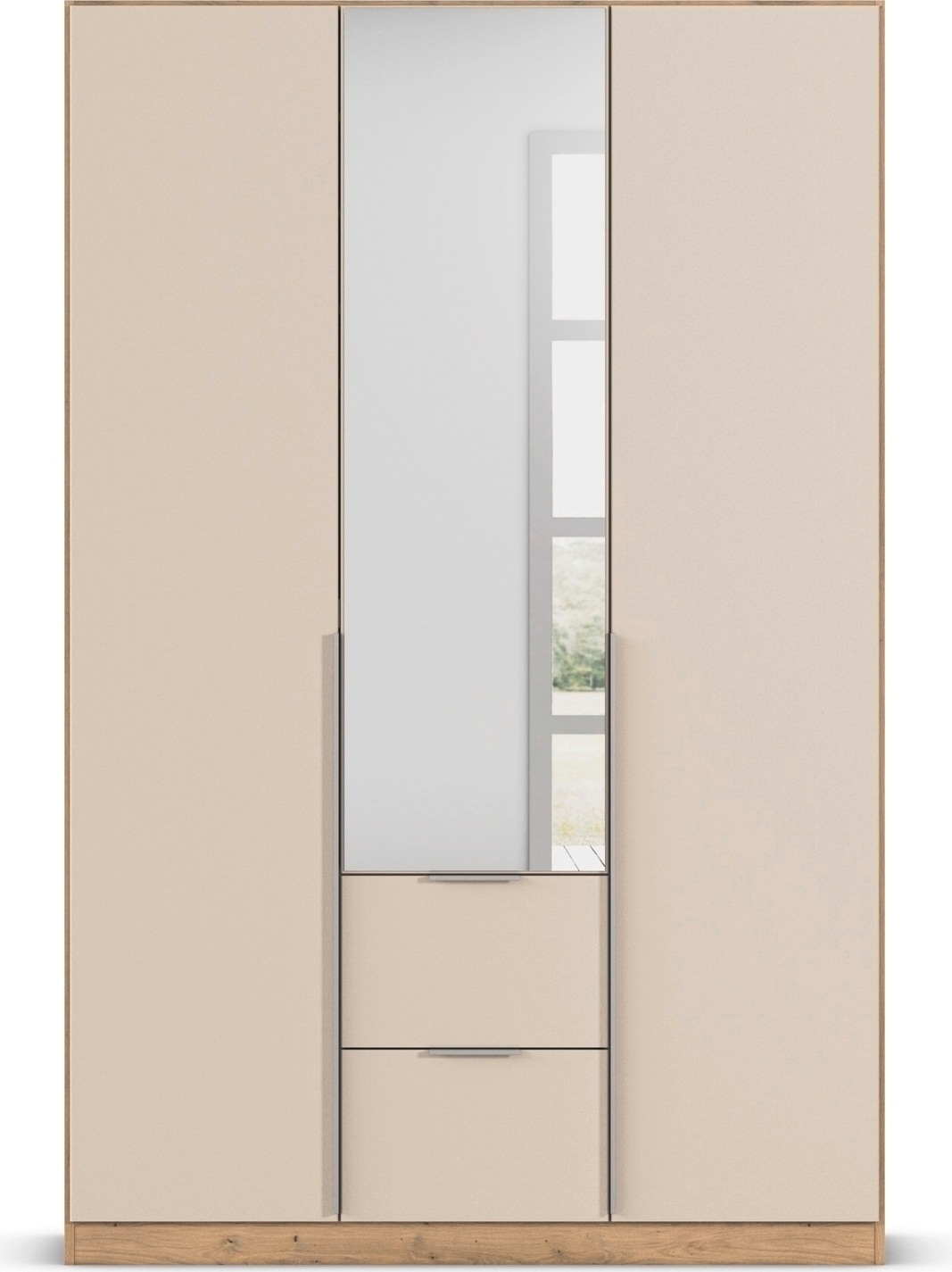 rauch Drehtürenschrank »Kleiderschrank Schrank Garderobe AGORDO mit Dekor- oder Hochglanzfront«, mit Außenschubkästen, in 6 Breiten und 2 Höhen MADE IN GERMANY