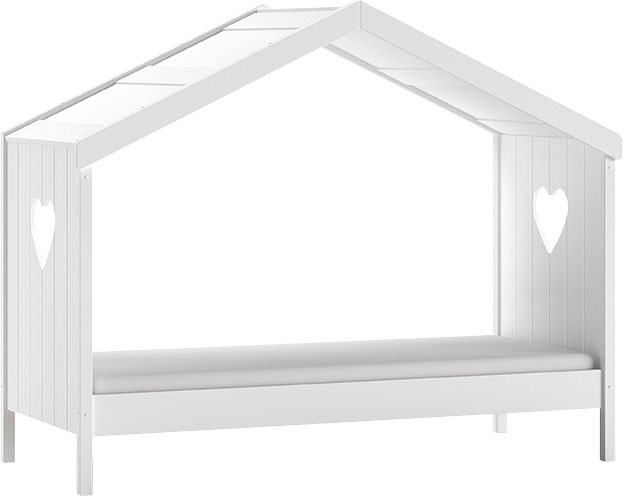 Vipack Hausbett »Amori«, (Made in Europe), Liegefläche 90 x 200 cm, wahlweise mit und ohne Rückwandpaneel