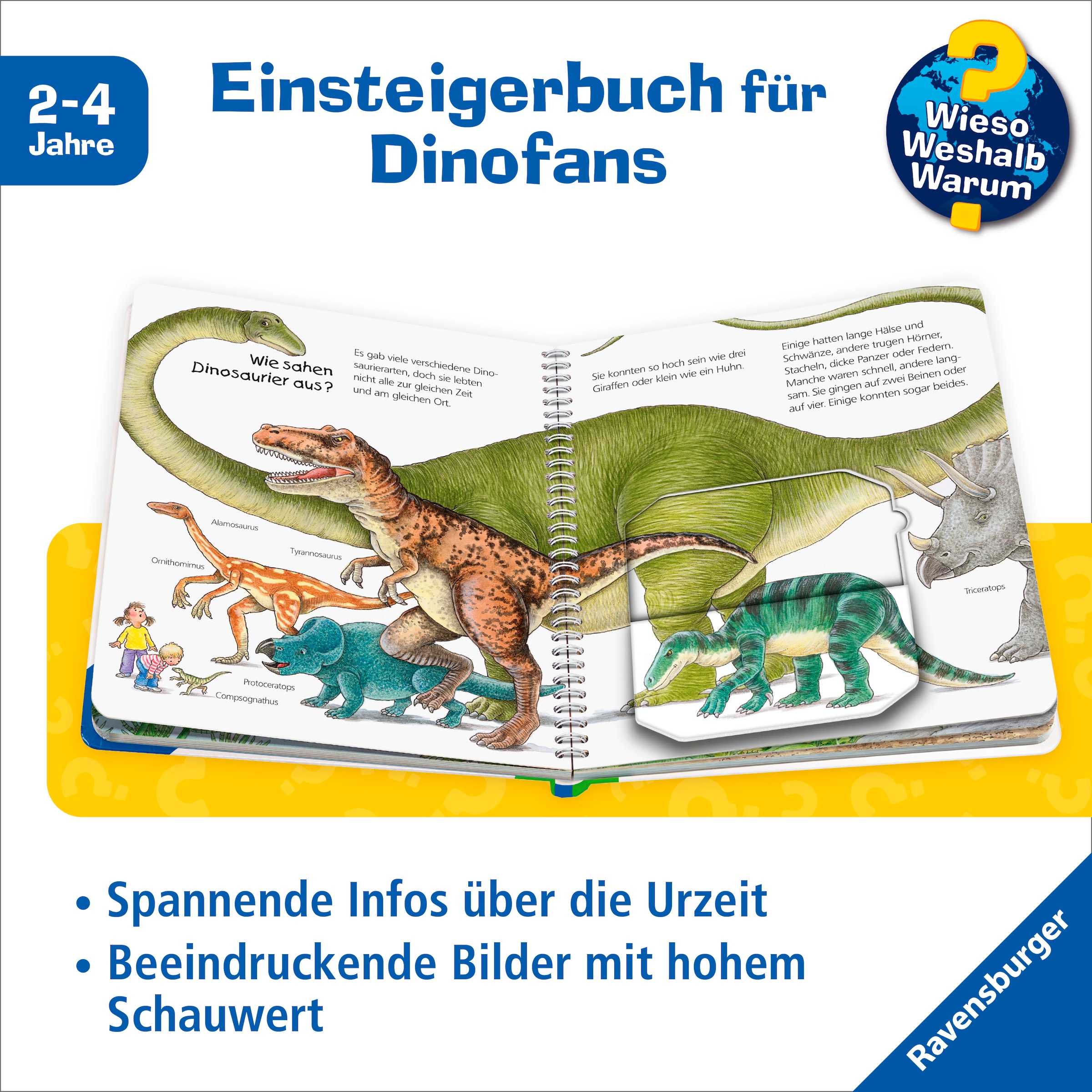 Ravensburger Buch »Wieso? Weshalb? Warum? junior, Band 25: Die Dinosaurier«