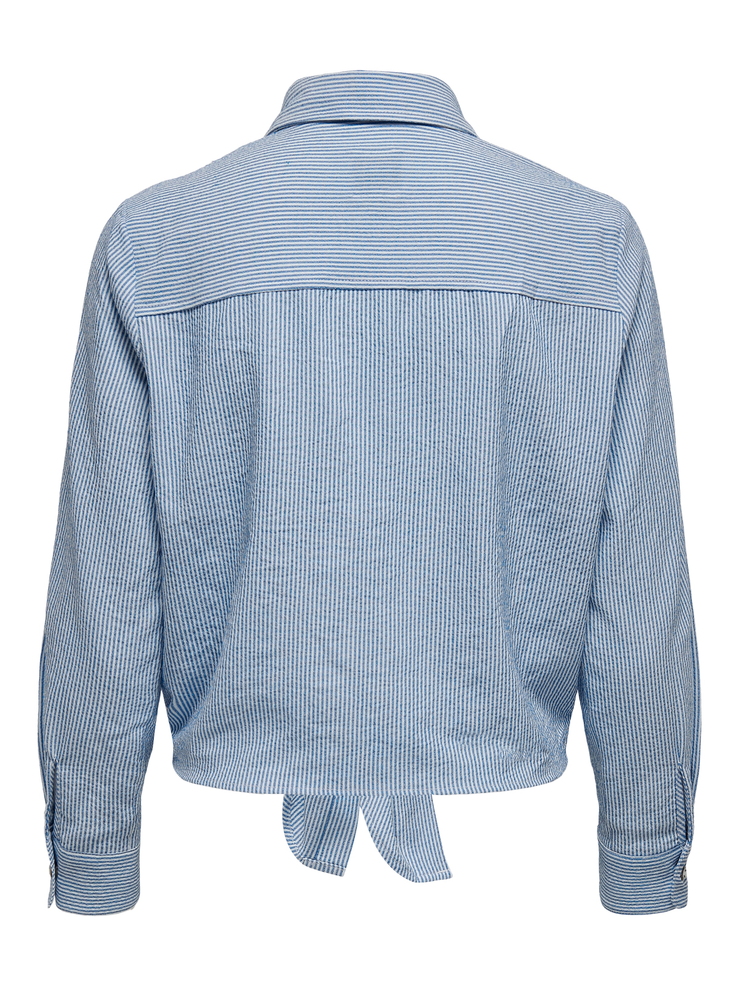 ONLY Hemdbluse »ONLLECEY LS KNOT SHIRT NOOS WVN«