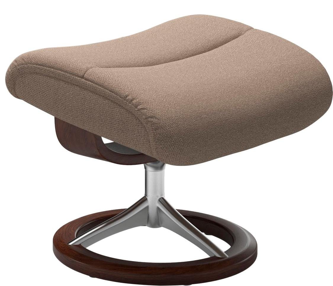 Thumbnail - Stressless Relaxsessel "View", (Set, Relaxsessel mit Hocker), mit Signature Base, Größe S,Gestell Braun