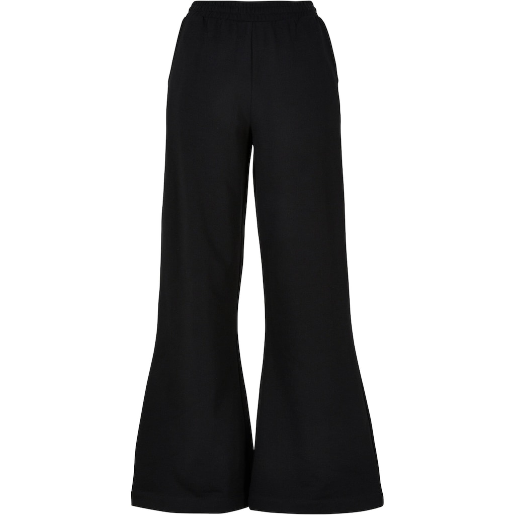 URBAN CLASSICS Jogginghose »Urban Classics Damen Ladies Organic Ultra Wide Sweat Pants«, (1 tlg.)