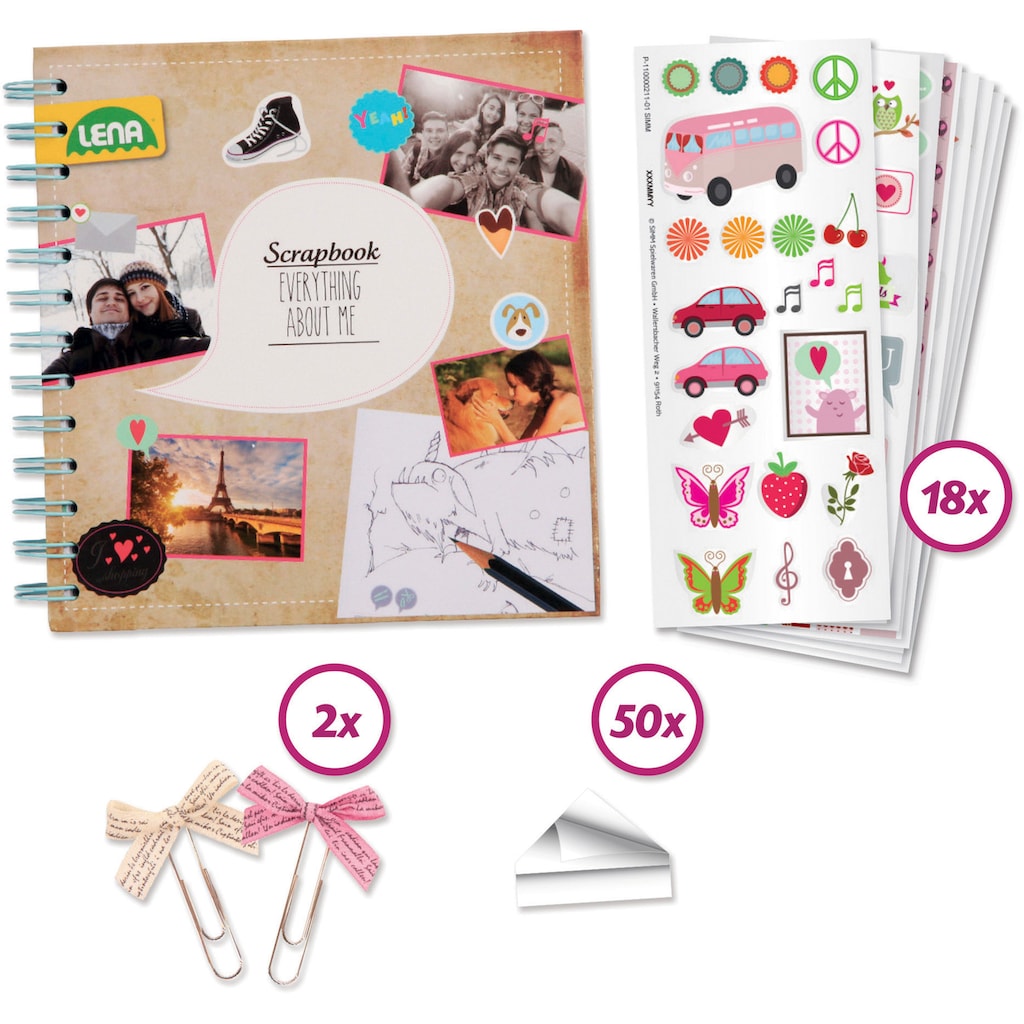 Lena® Kreativset »Scrapbook, klein«