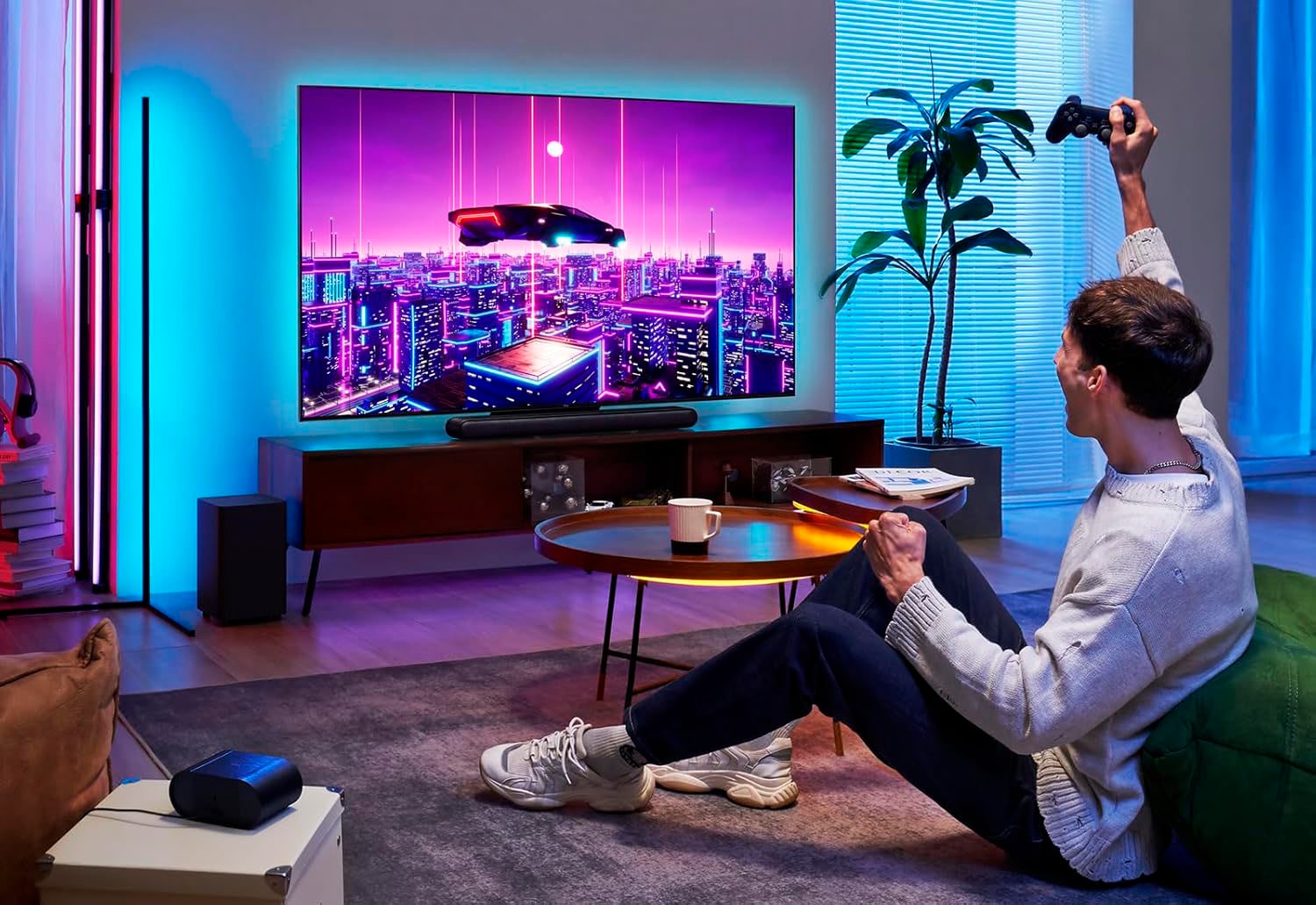 TCL QLED Mini LED-Fernseher »85Q7CX2«, Smart-TV-Google TV, Audio von Bang & Olufsen, Präzises Dimming, Smart TV, Apple TV, 4K HDR