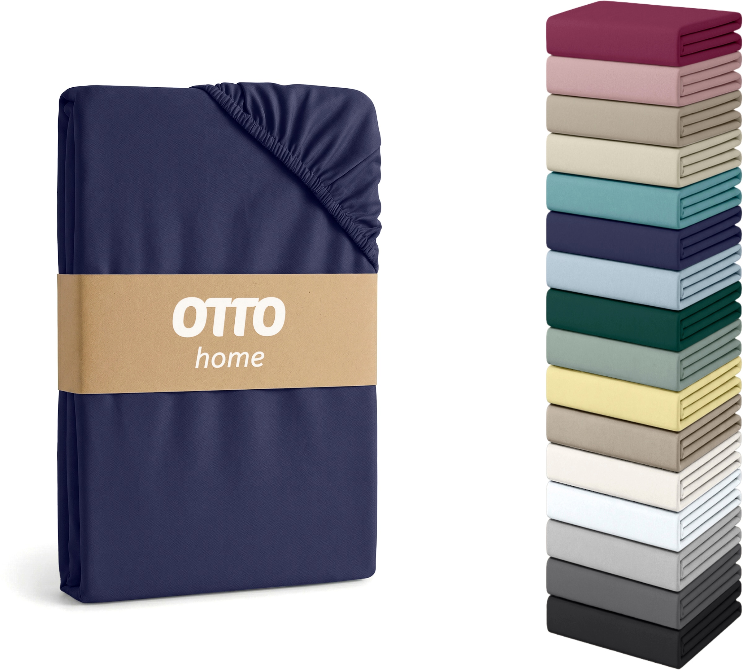 OTTO home Spannbettlaken "Physalis Topper COMFORT" bis 10 cm Höhe, Bettlaken, Laken, in Comfort & Premium Qualität