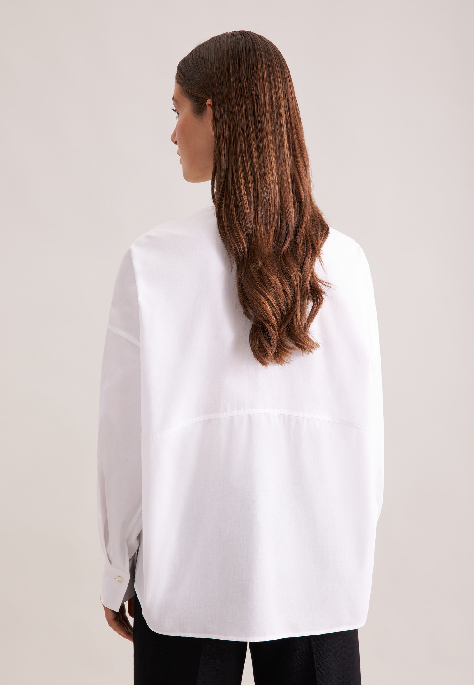 seidensticker Hemdbluse, 1/1 Uni