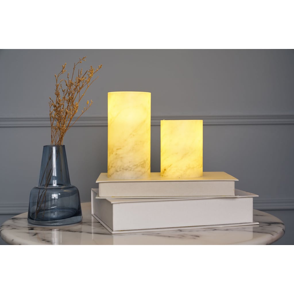 Pauleen LED-Kerze »Cosy Marble Candle Wachskerze«