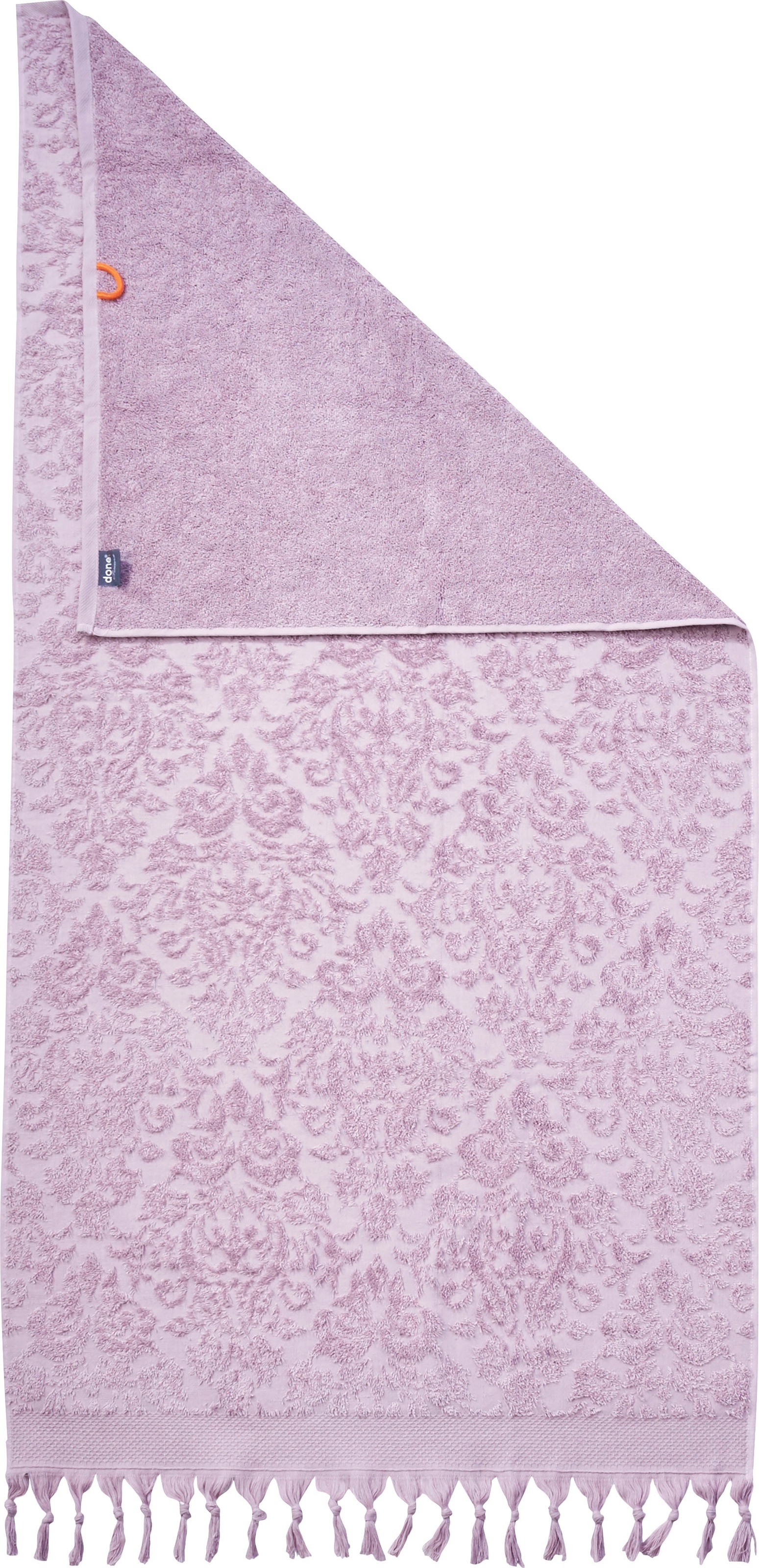 done. Duschtuch "Provence Ornaments" Uni Farben, Ornamente, mit Fransen günstig online kaufen