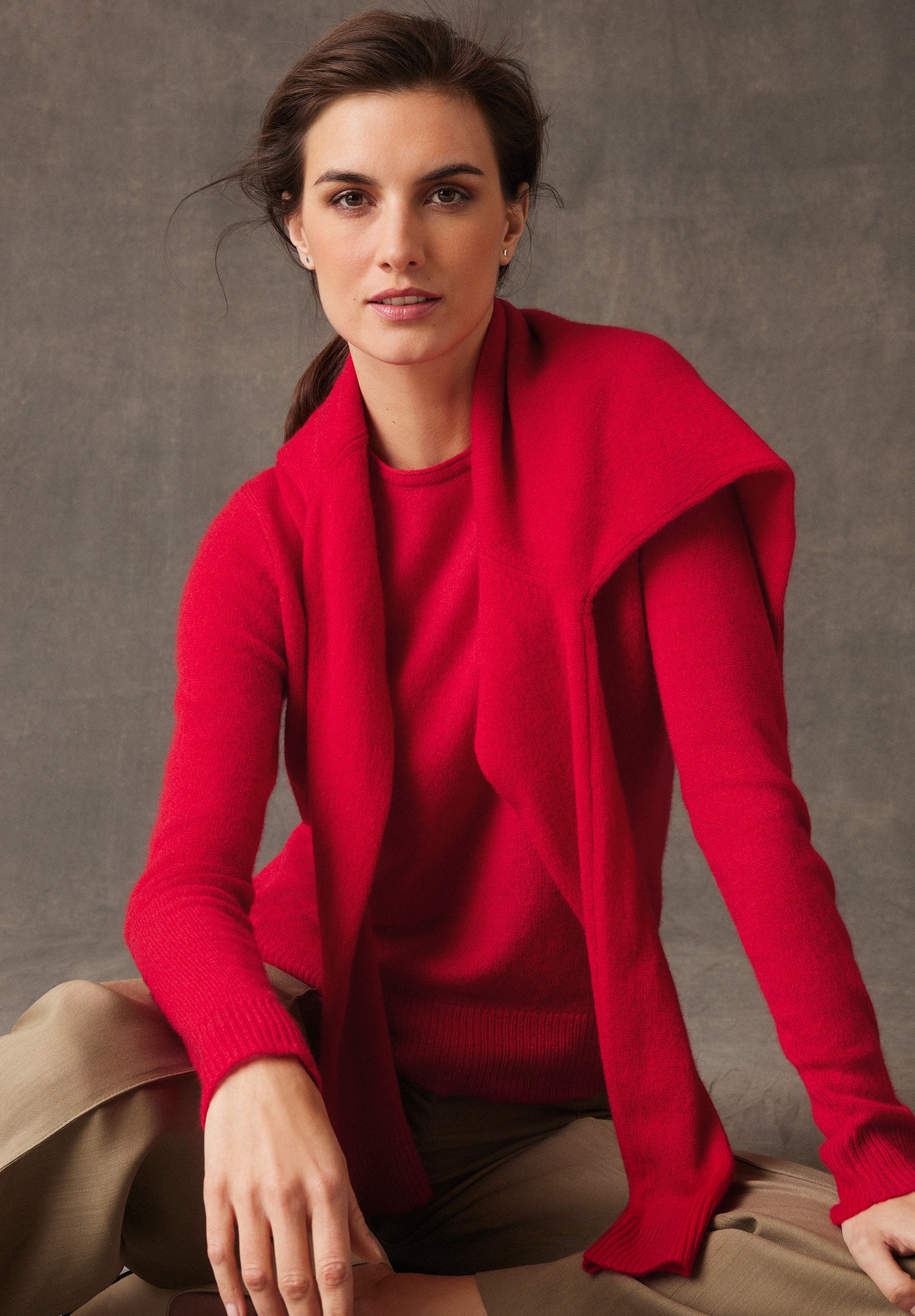 Betty Barclay Strickpullover »Betty Barclay Kaschmir-Pullover mit Rundhalsausschnitt«, (1 tlg.), Strick