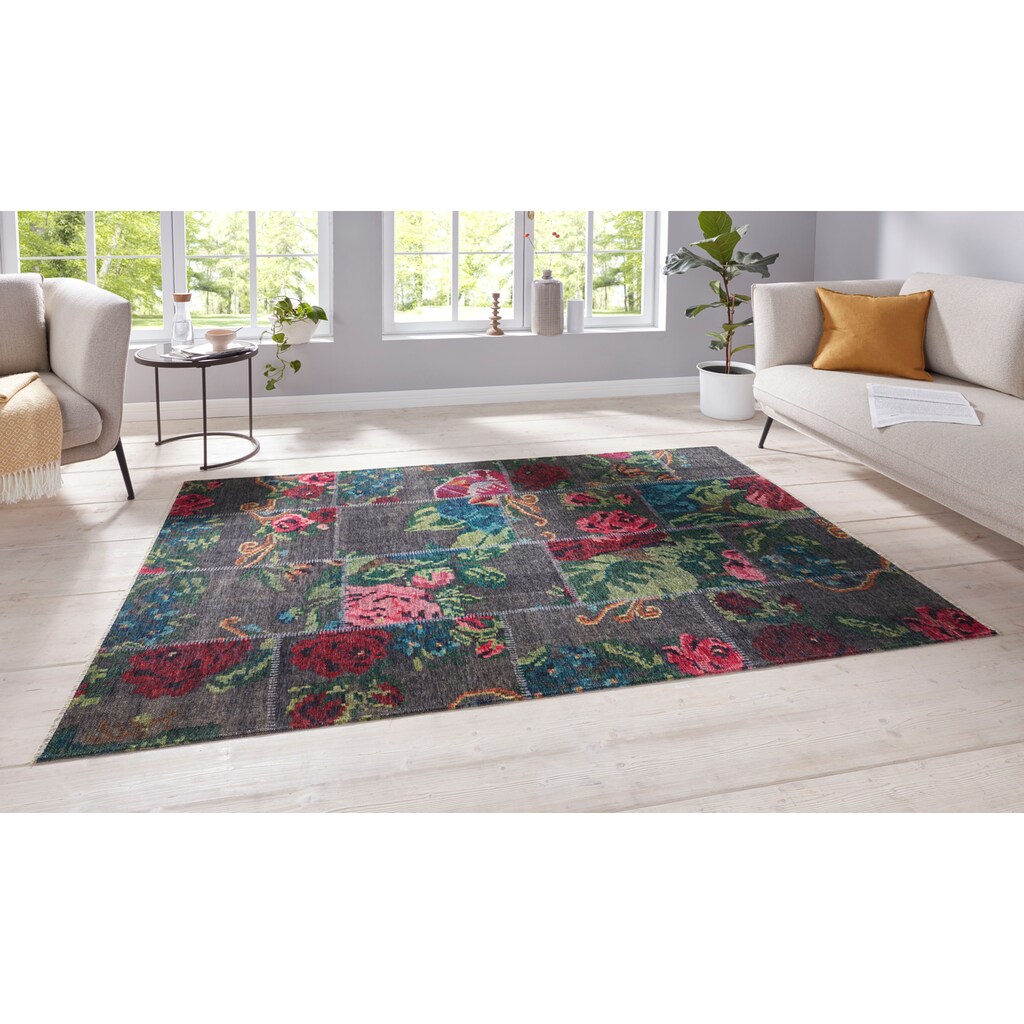 NOURISTAN Teppich »Kelim Patchwork Sofia«, rechteckig