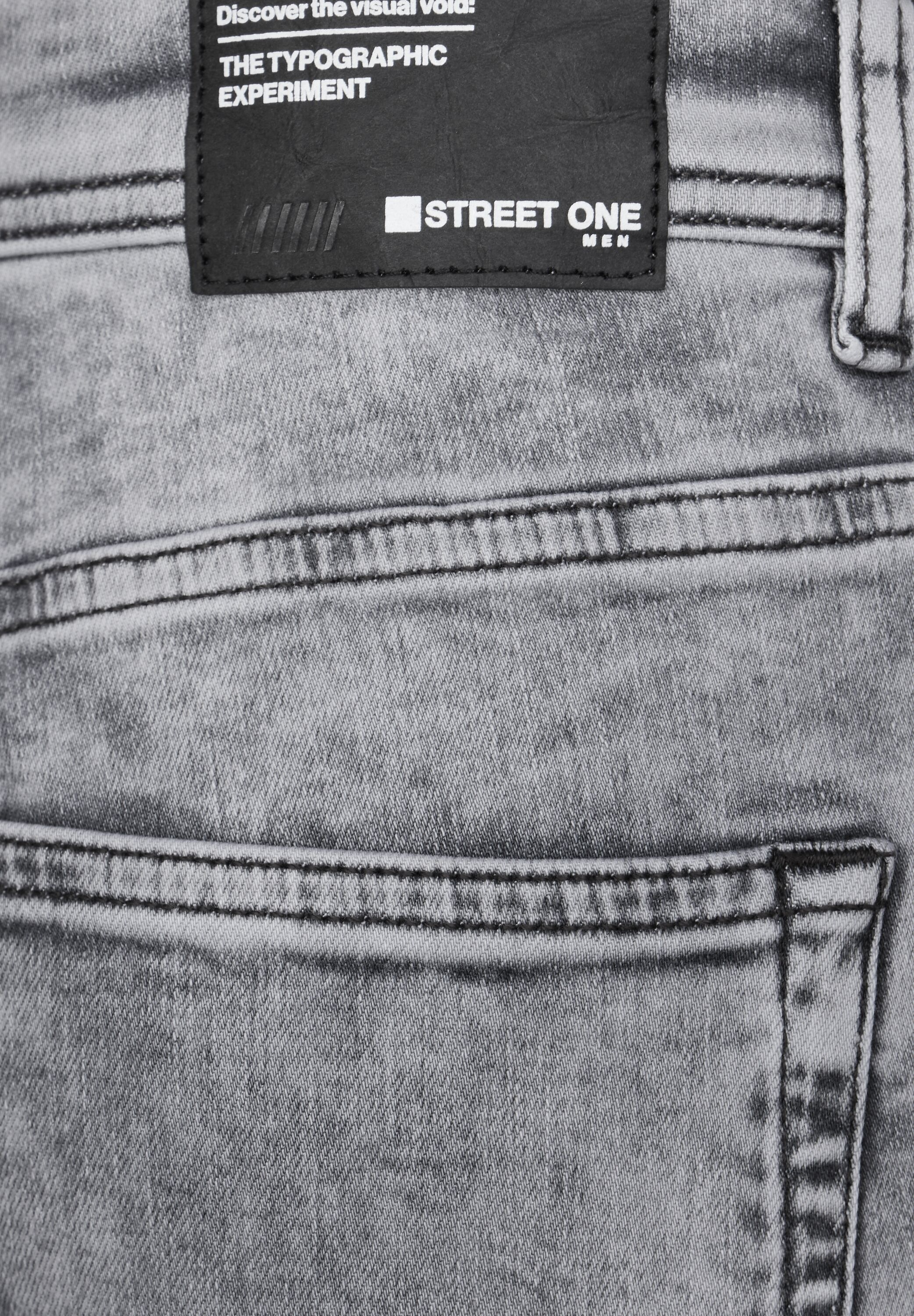 STREET ONE MEN Gerade Jeans, Middle Waist