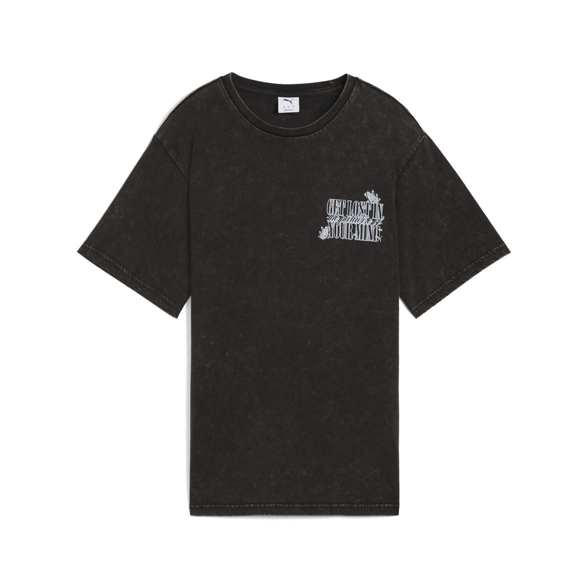 PUMA T-Shirt "Graphic Paradise Mindset Washed Relaxed T-Shirt Damen" günstig online kaufen